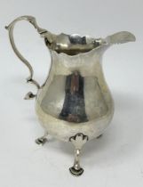 A George III cream jug, London 1771, 2.2 ozt