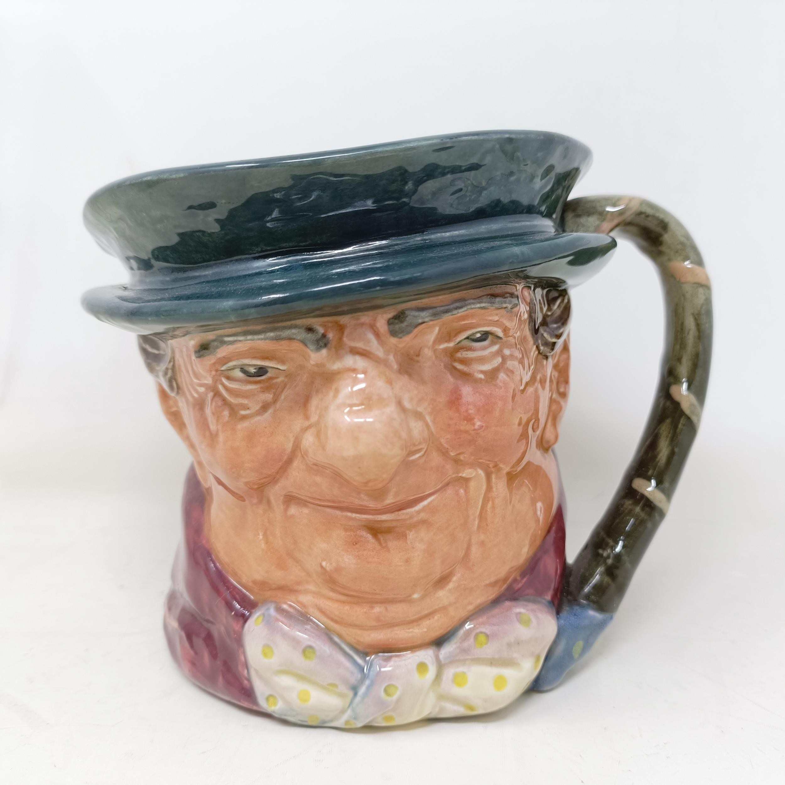 A Royal Doulton character jug, Robinson Crusoe D6532, Beefeater D6206, a Royal Doulton figure, The - Image 32 of 35