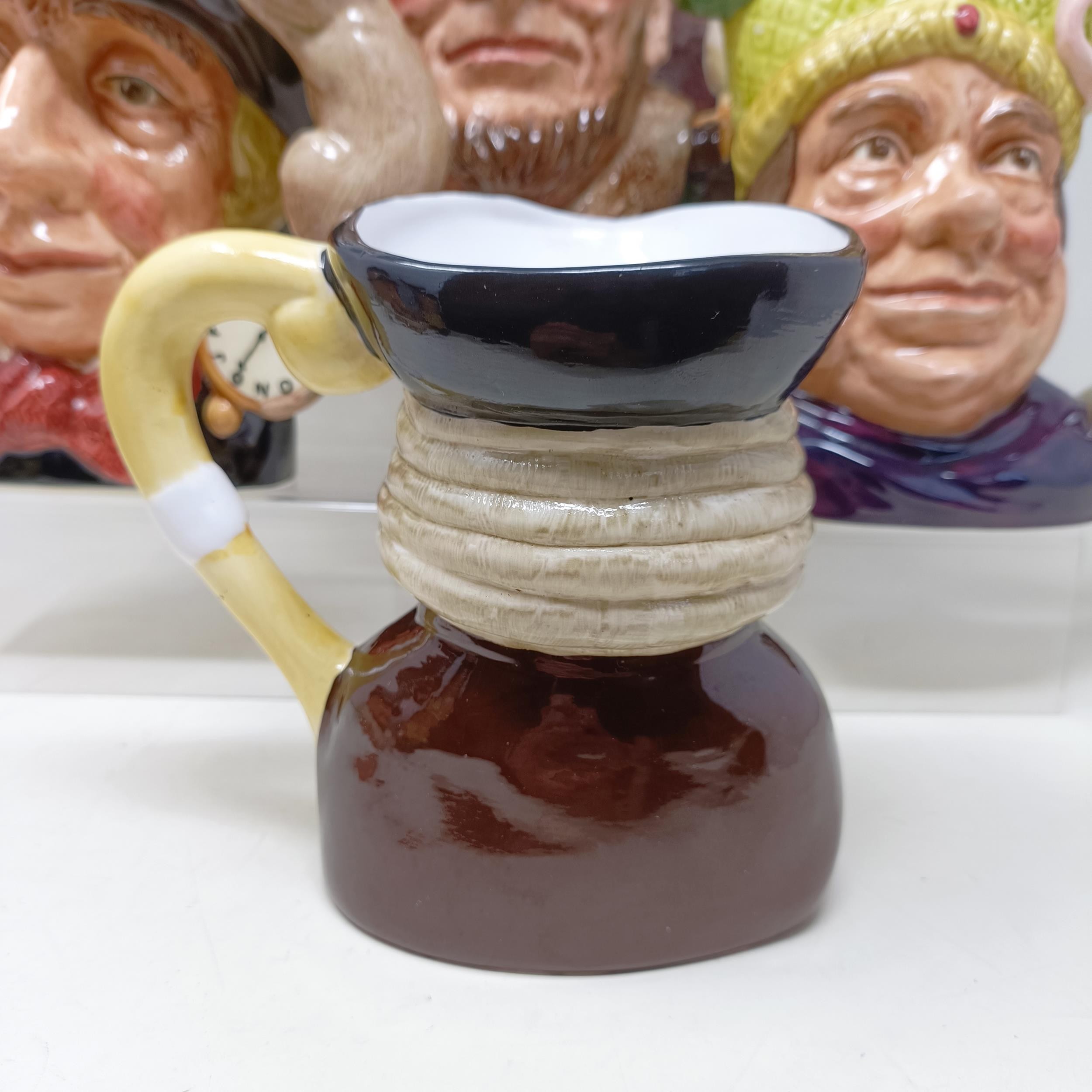 A Royal Doulton character jug, The Falconer D6533, Viking D6496, a Toby jug, Jolly Toby, a character - Image 13 of 35