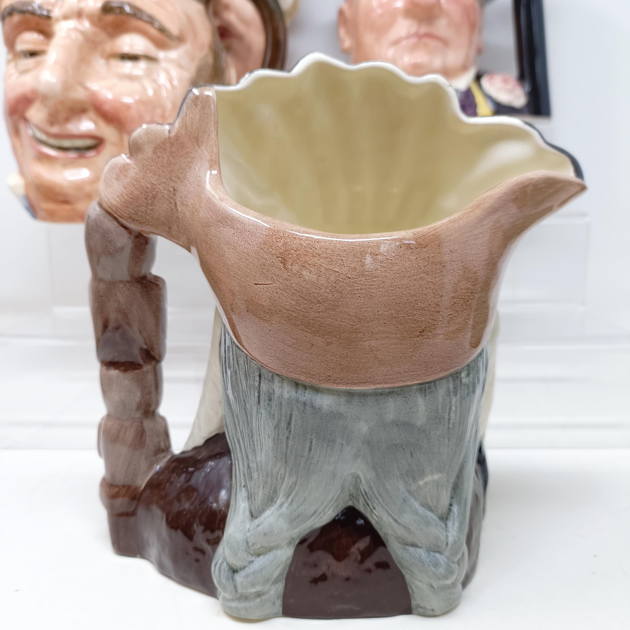 A Royal Doulton character jug, The Poacher D6429, Farmer John, George III D6749, W C Fields D6674, - Bild 21 aus 36