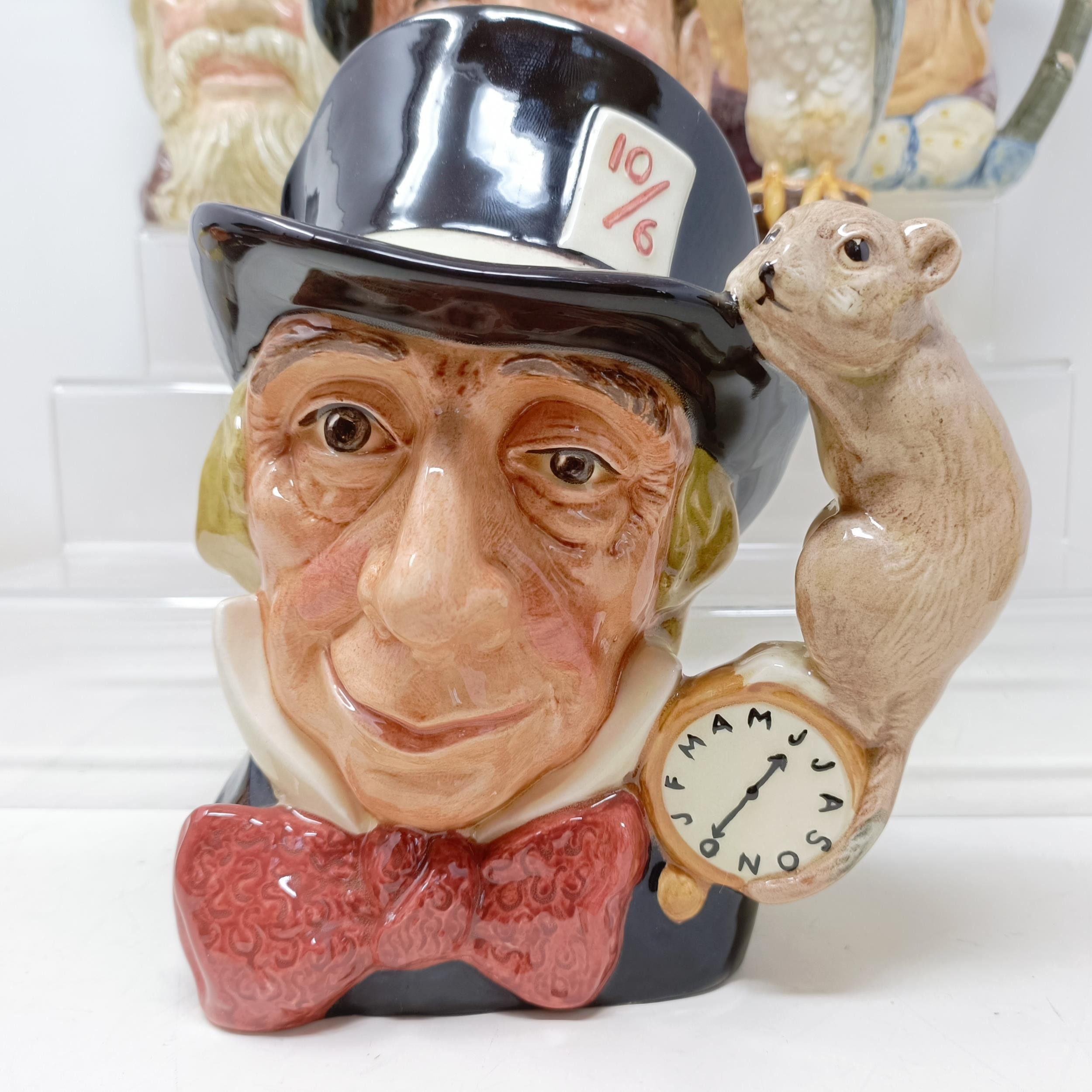 A Royal Doulton character jug, The Falconer D6533, Viking D6496, a Toby jug, Jolly Toby, a character - Image 20 of 35