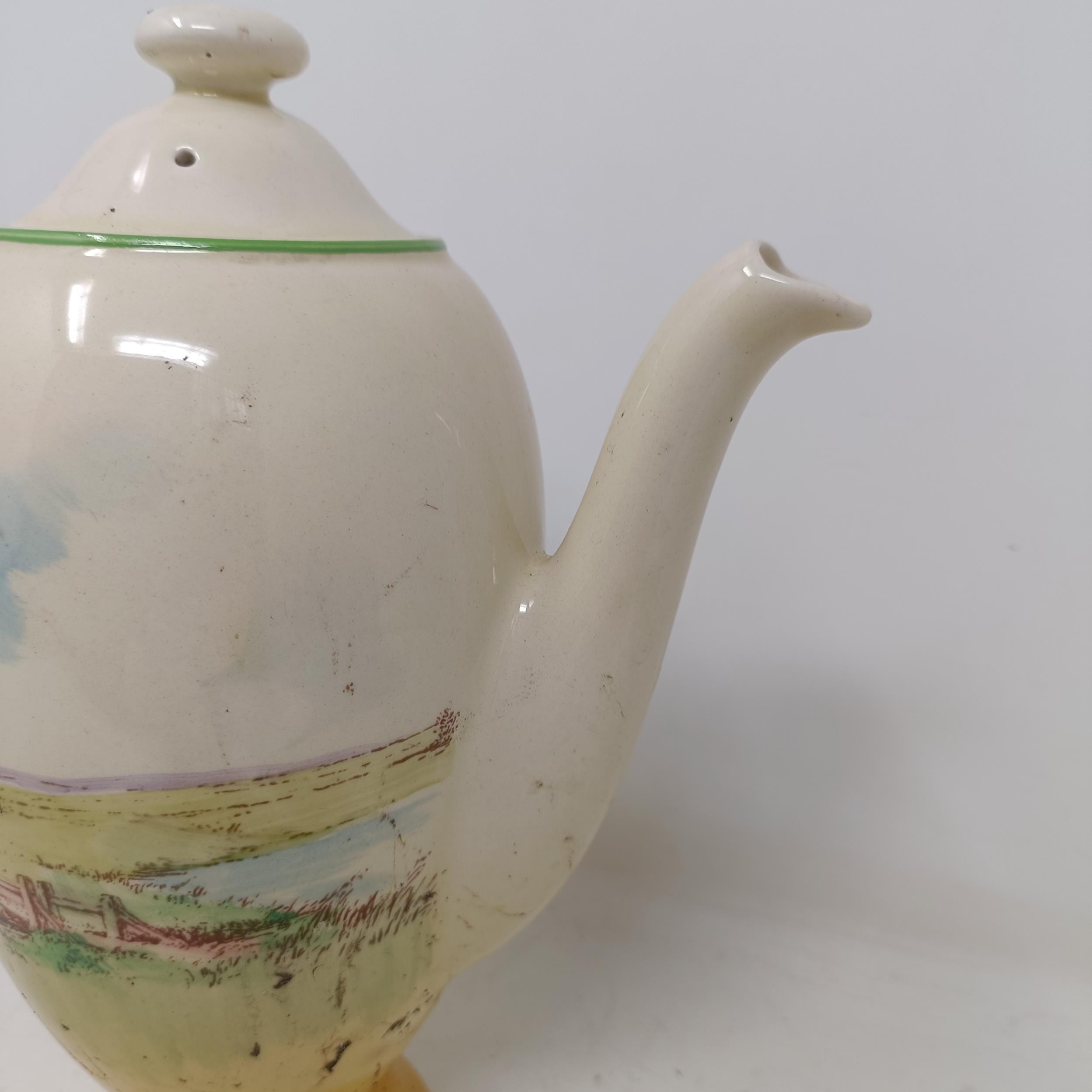 A Royal Doulton Dickens Ware musical jug, The Gaffers Story, 20 cm high, a coffee pot, decorated - Bild 25 aus 28