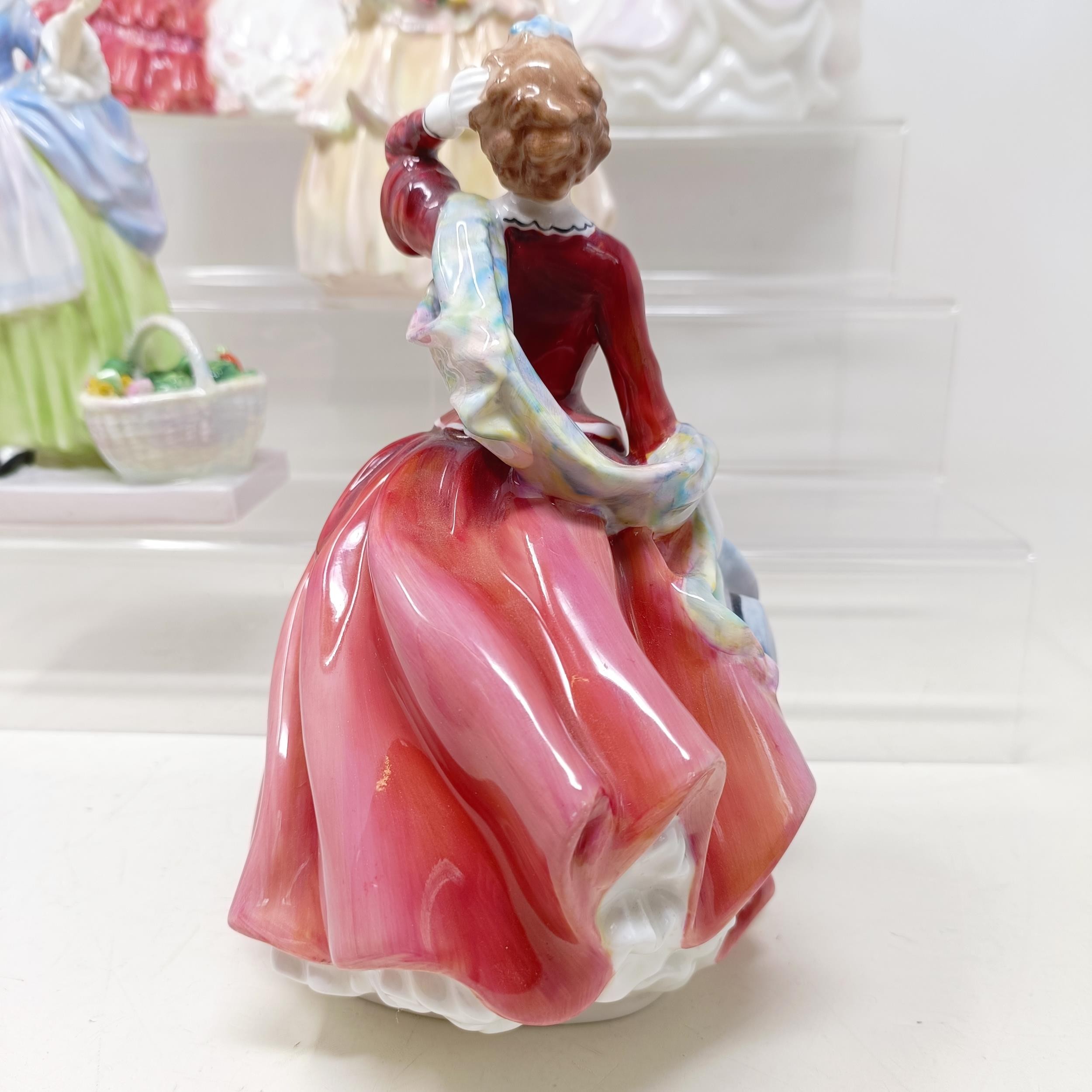 A Royal Doulton figure, Blithe Morning, HN2065, A Gypsy Dance HN2230, Spring Flowers HN1807, - Image 4 of 21