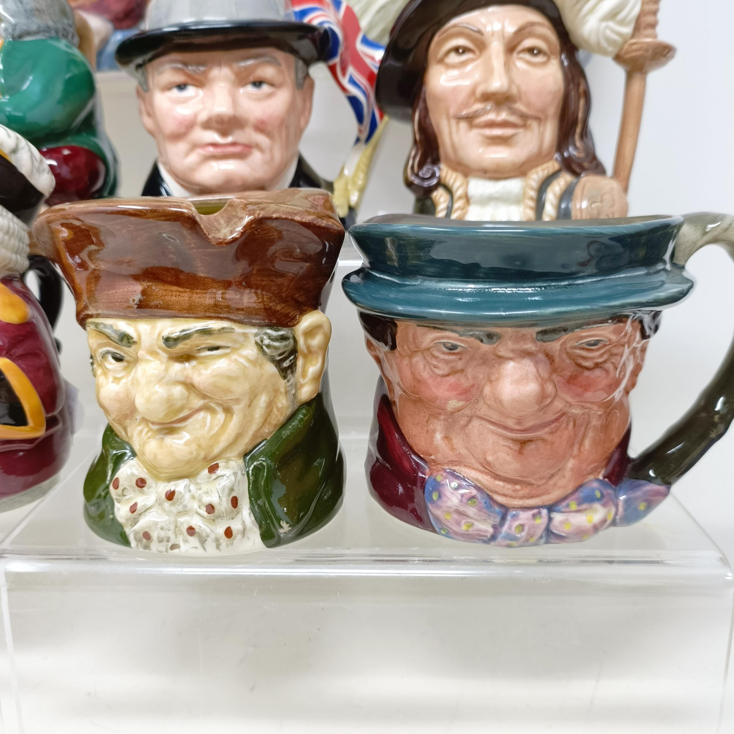 A Royal Doulton character jug, Robinson Crusoe D6532, Beefeater D6206, a Royal Doulton figure, The - Image 14 of 35