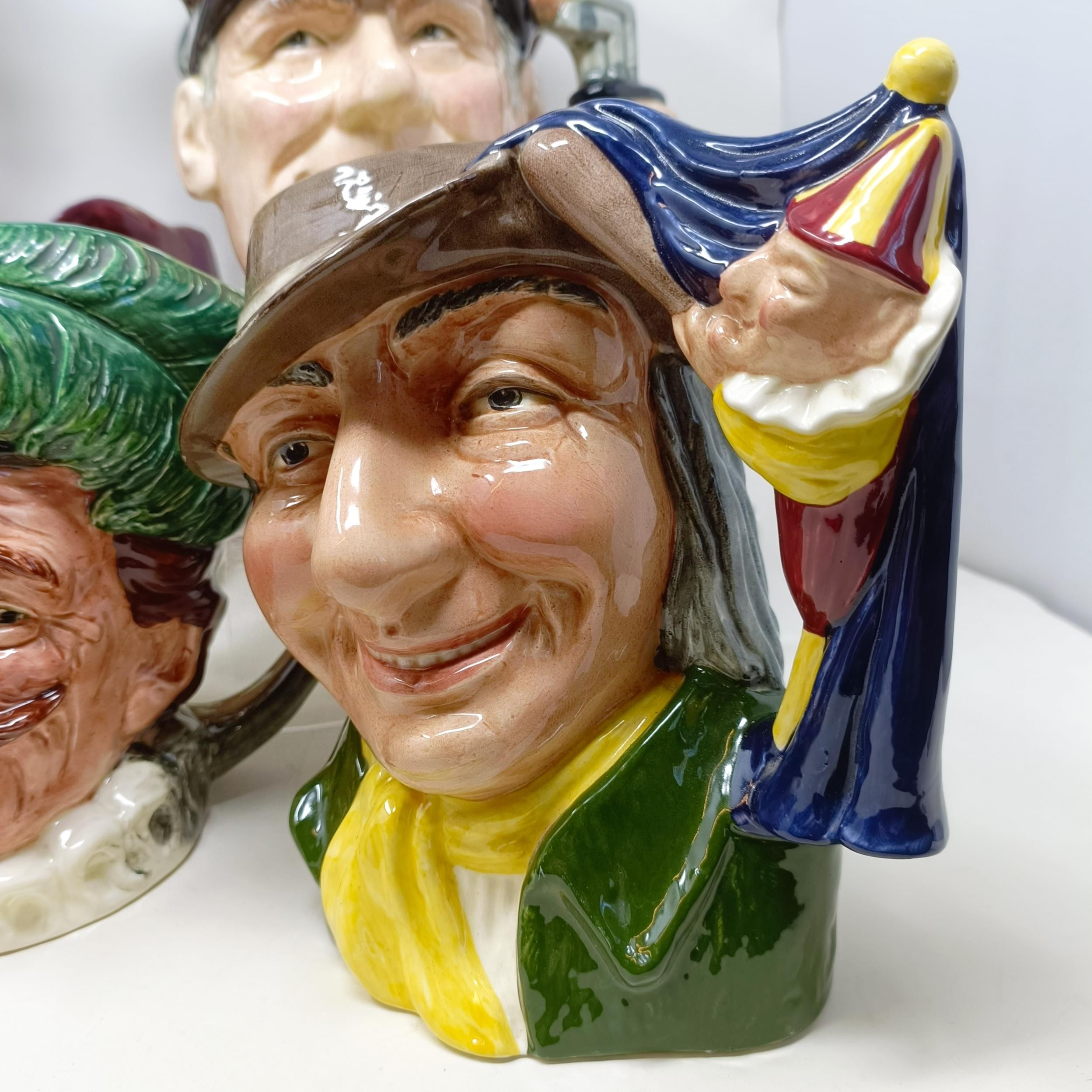 A Royal Doulton character jug, Simon The Cellarer, Golfer D6623, Old King Cole, Izaak Walton, D6404, - Image 2 of 38