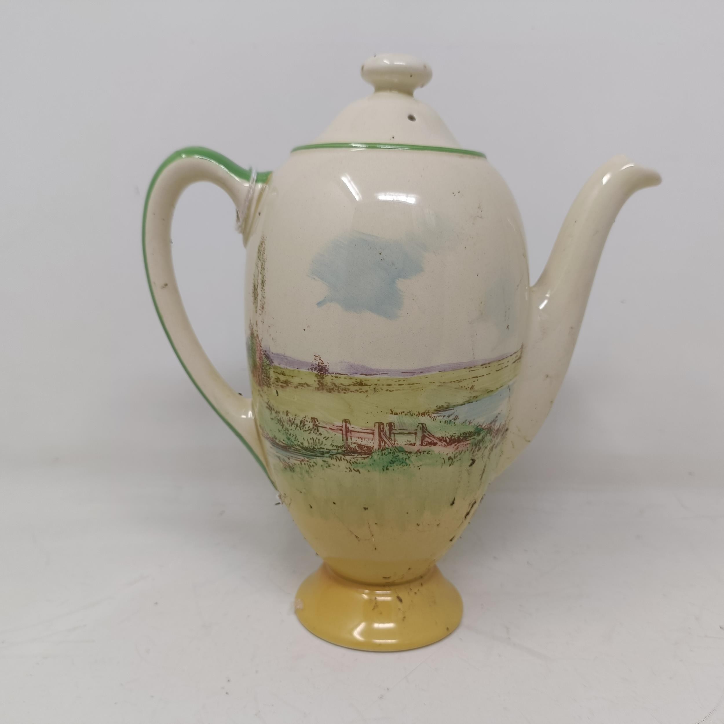 A Royal Doulton Dickens Ware musical jug, The Gaffers Story, 20 cm high, a coffee pot, decorated - Bild 22 aus 28