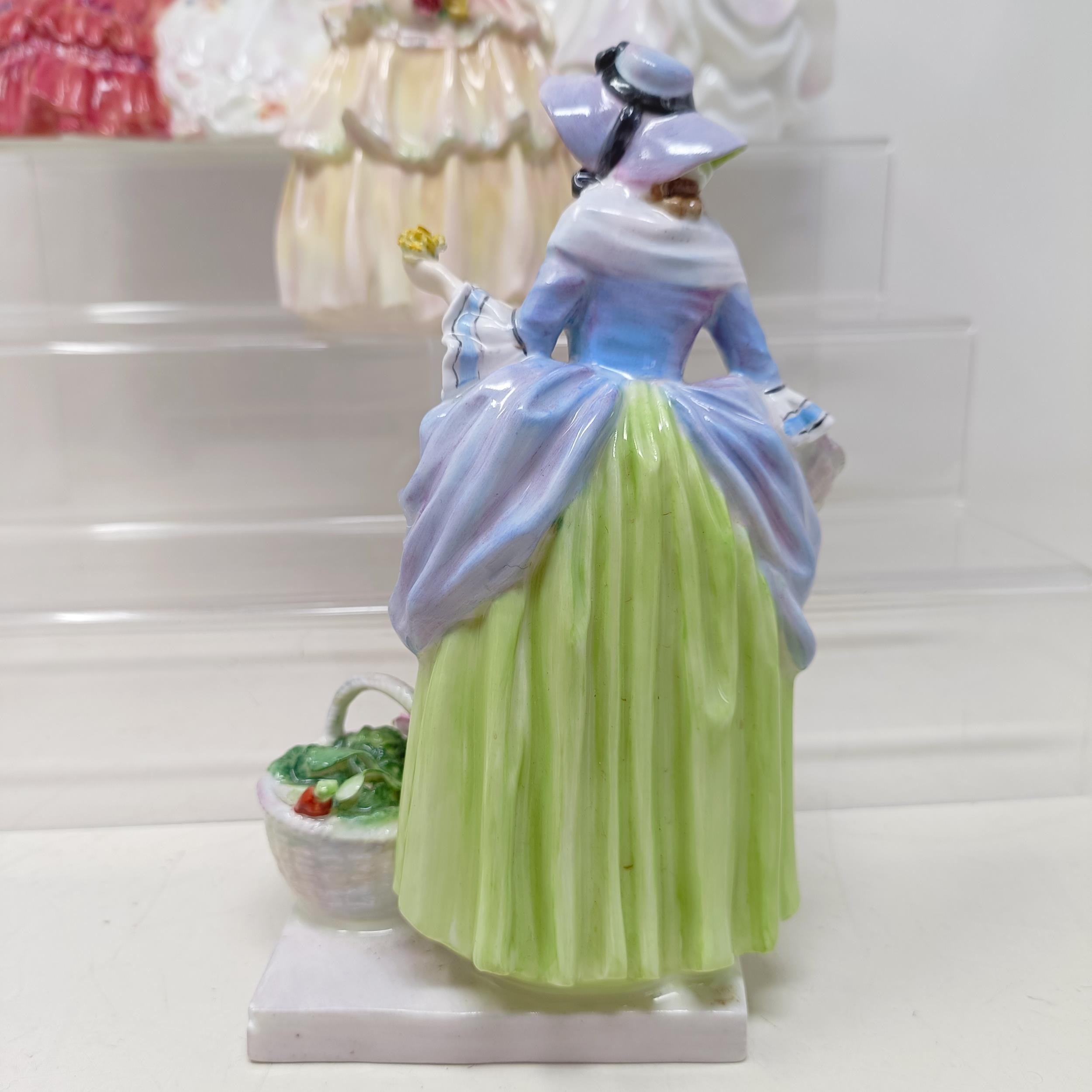 A Royal Doulton figure, Blithe Morning, HN2065, A Gypsy Dance HN2230, Spring Flowers HN1807, - Image 10 of 21