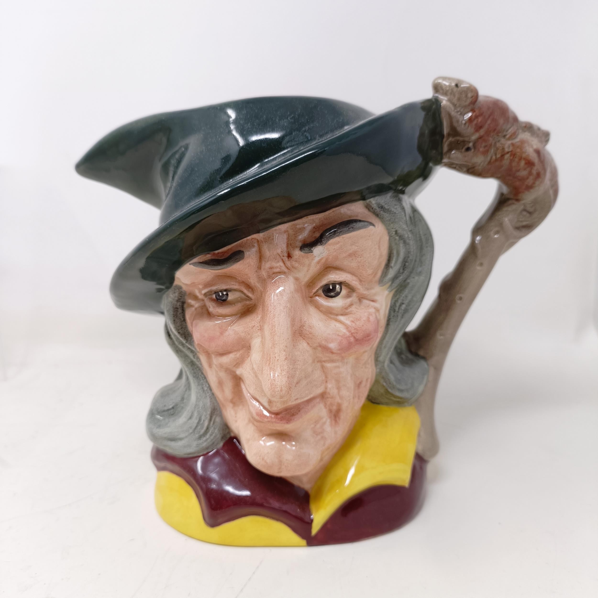 A Royal Doulton character jug, Don Quixote D6455, The Vicar Of Bray ... , Robin Hood D6527, - Image 31 of 35