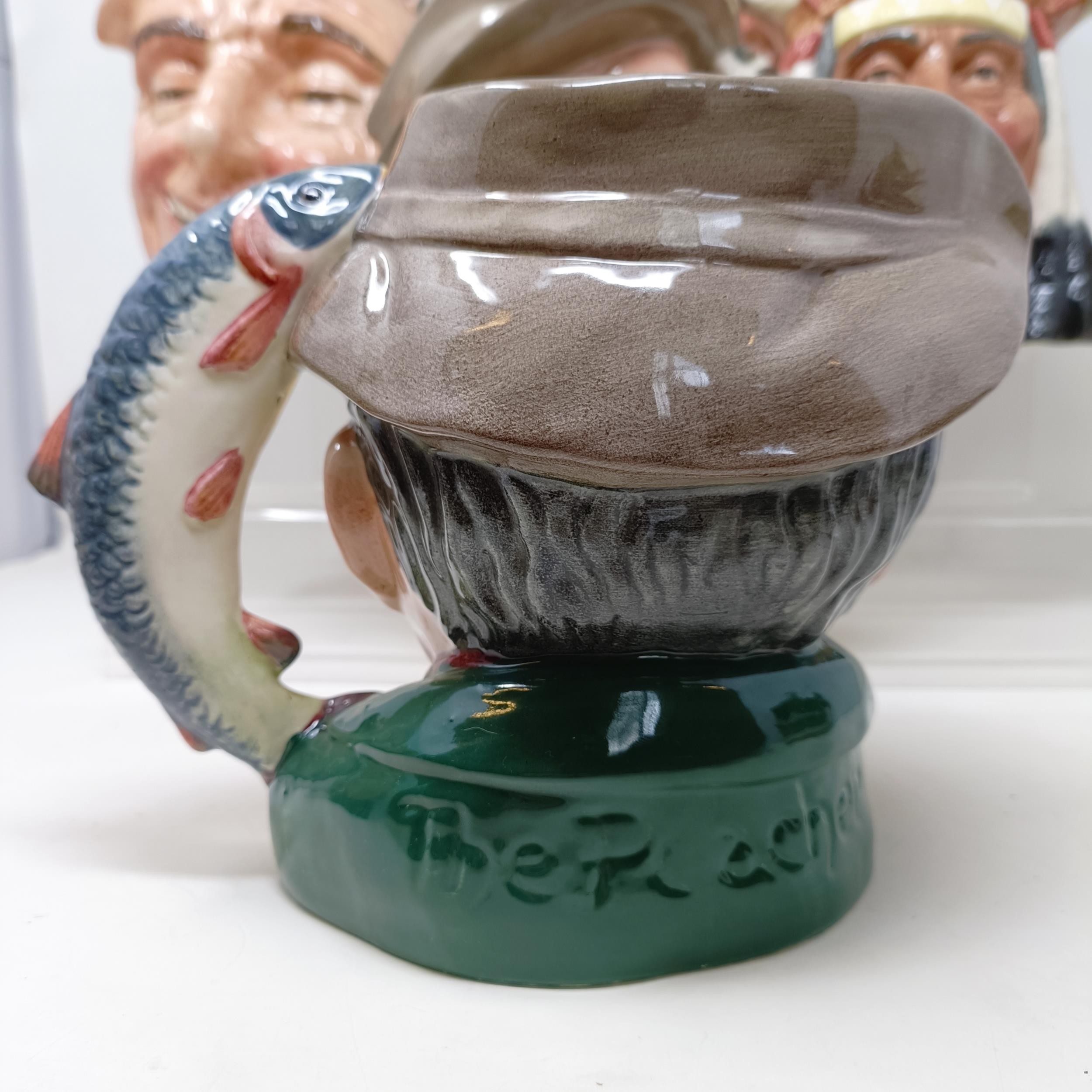A Royal Doulton character jug, The Poacher D6429, Farmer John, George III D6749, W C Fields D6674, - Image 11 of 36