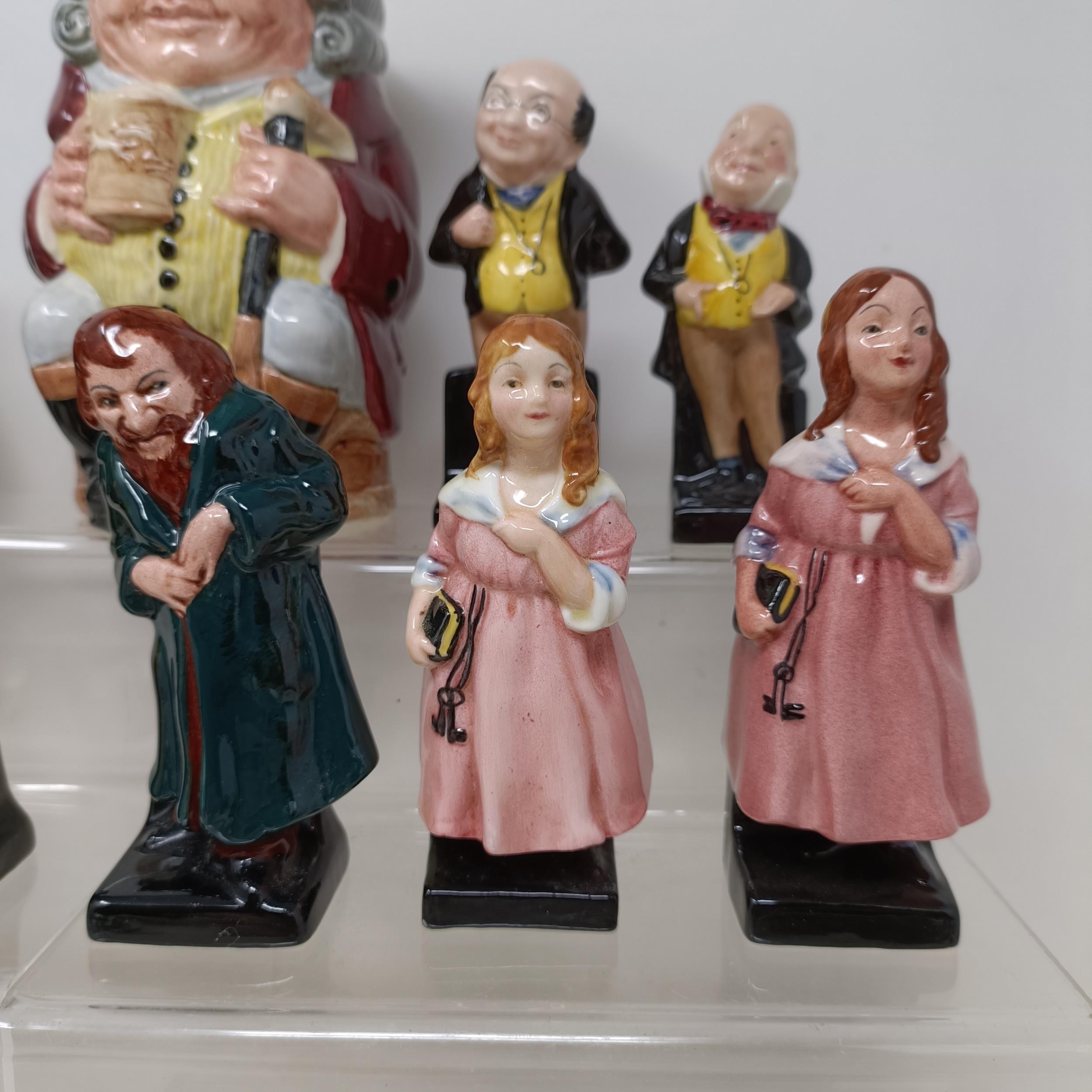 A Royal Doulton Dickens figure, Sam Weller, Uriah Heep, Tiny Tim, Tony Weller, David Copperfield, - Image 23 of 40