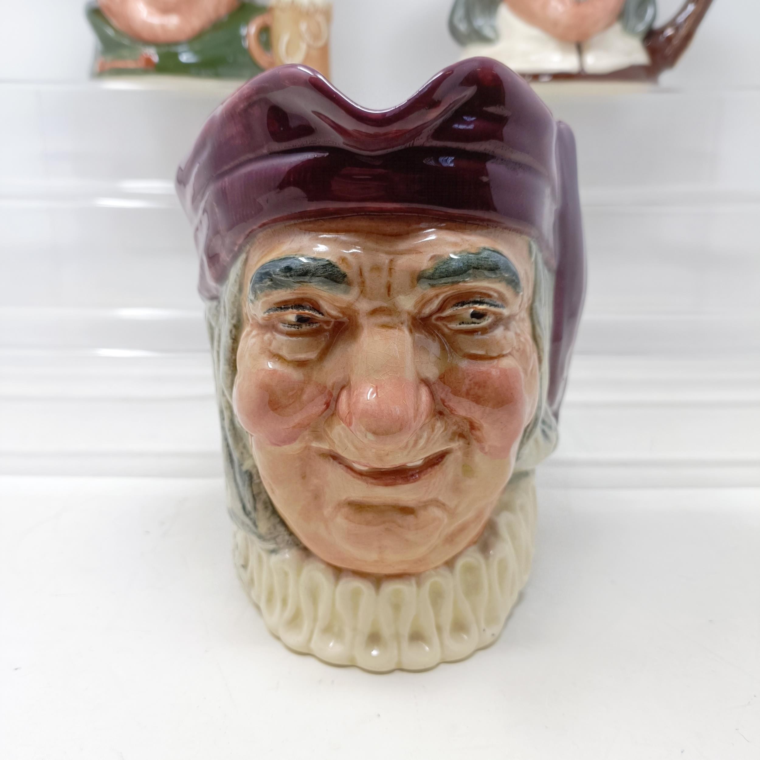 A Royal Doulton character jug, Simon The Cellarer, Golfer D6623, Old King Cole, Izaak Walton, D6404, - Bild 24 aus 38