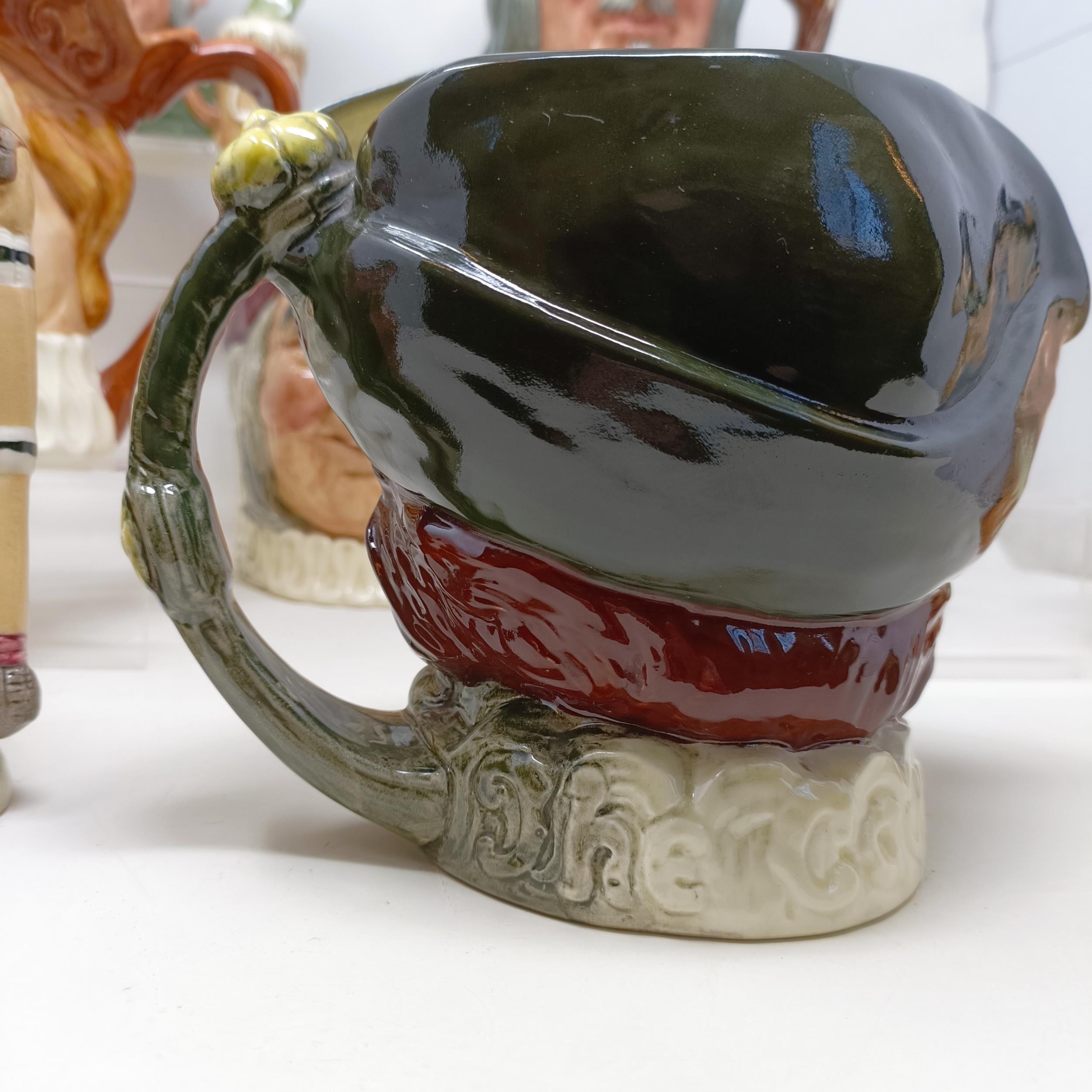 A Royal Doulton character jug, Simon The Cellarer, Golfer D6623, Old King Cole, Izaak Walton, D6404, - Image 9 of 38