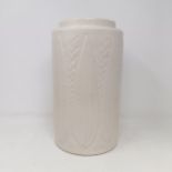 A Royal Doulton vase, with incised decoration, 31 cm high