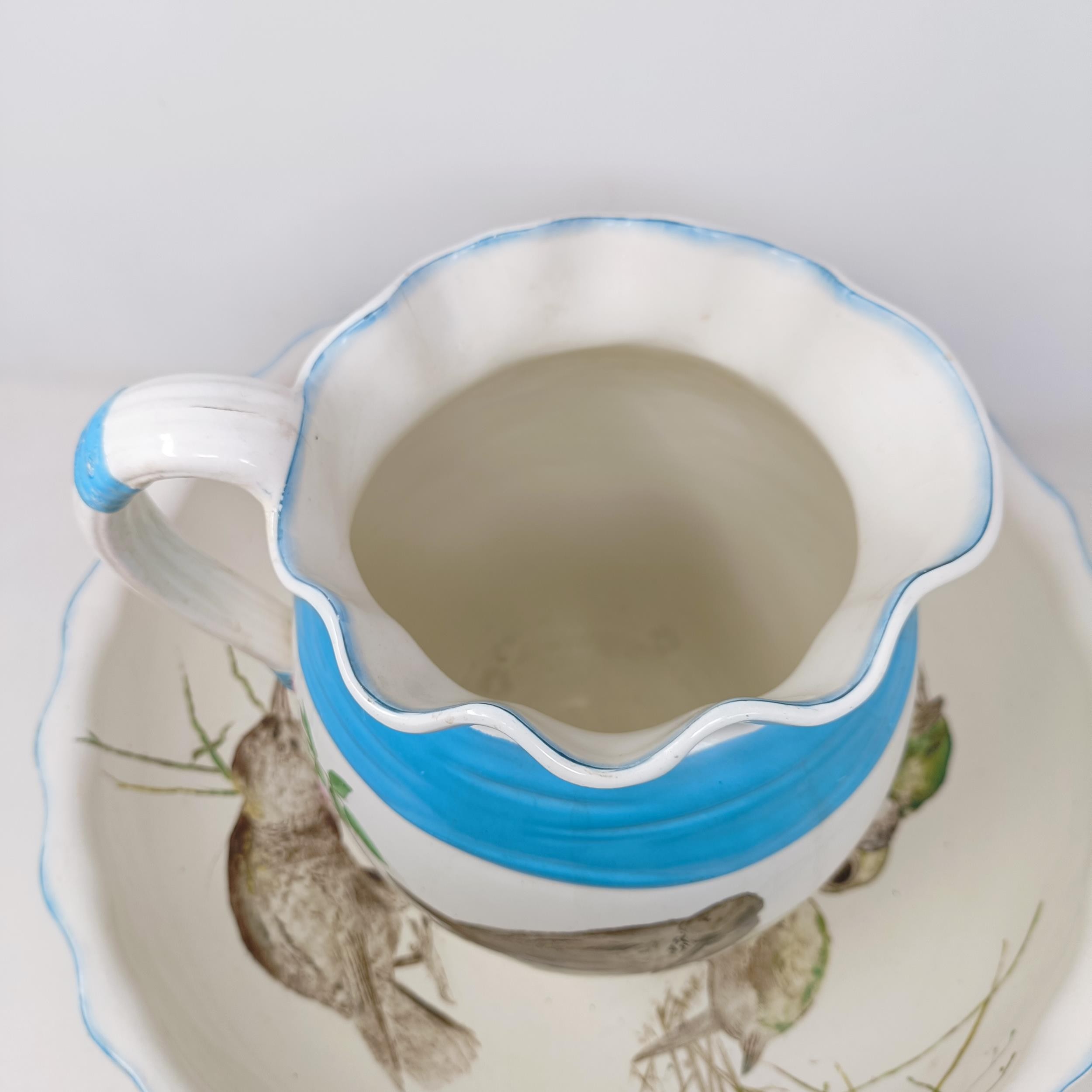 A Minton jug and bowl set, decorated birds (2) - Image 2 of 13