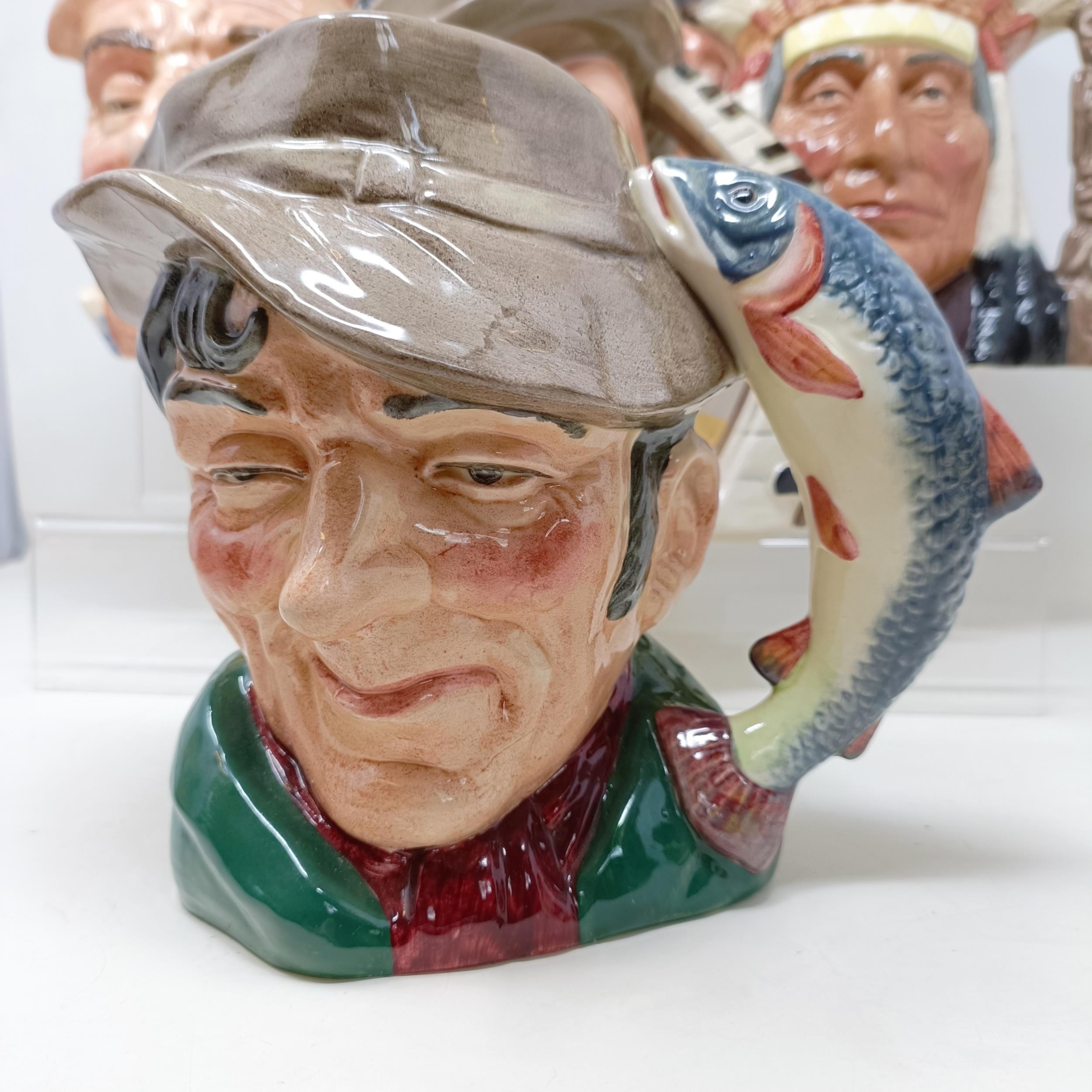 A Royal Doulton character jug, The Poacher D6429, Farmer John, George III D6749, W C Fields D6674, - Bild 10 aus 36