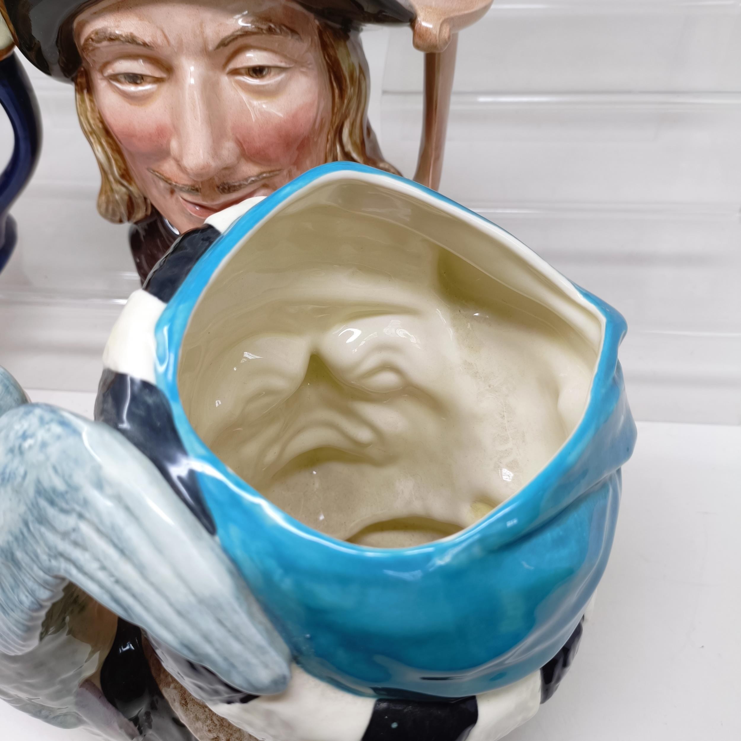 A Royal Doulton character jug, The Falconer D6533, Beefeater D6206, Simon The Cellarer, Ugly Duchess - Bild 10 aus 33