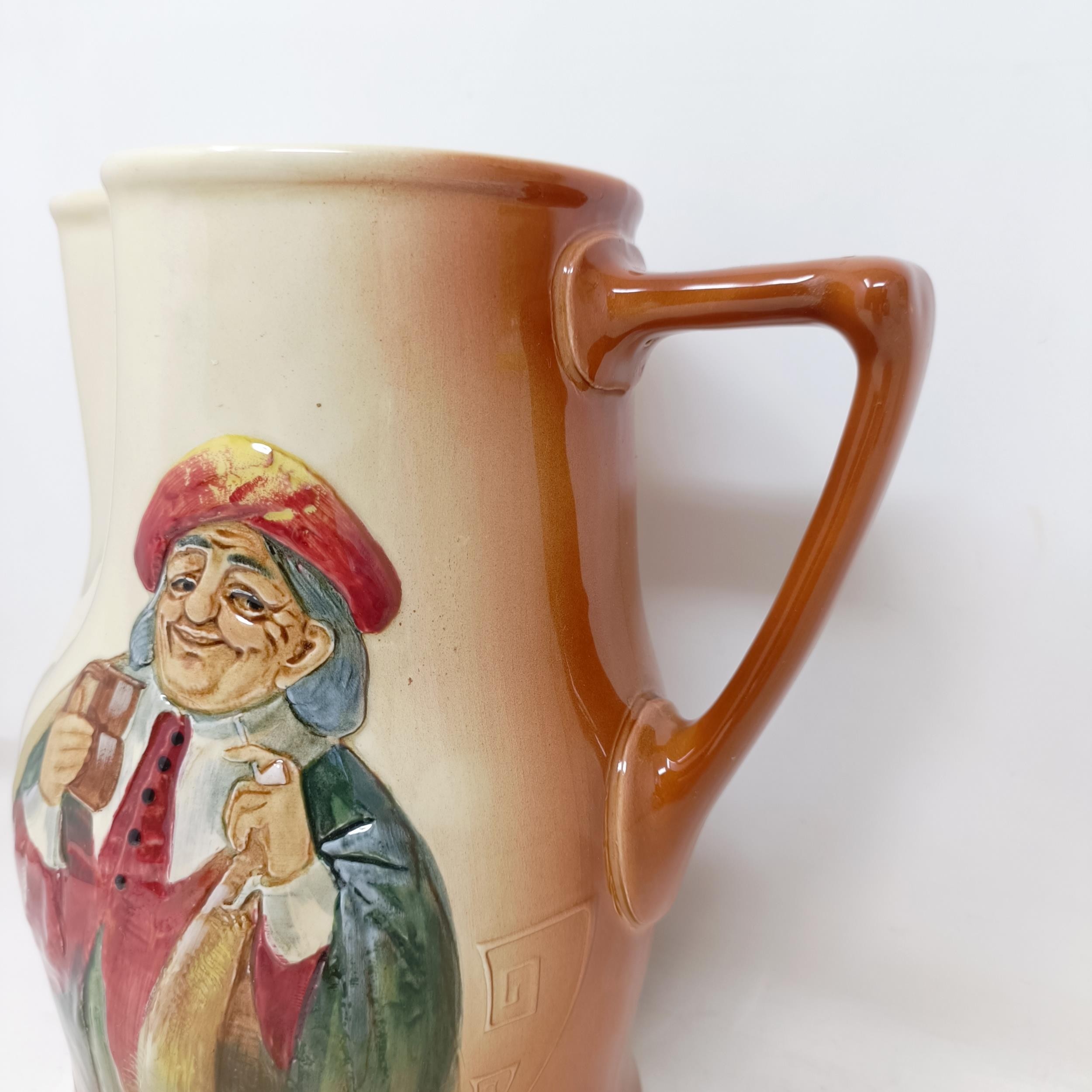 A Royal Doulton jug, decorated figure, 21 cm high, a Royal Doulton jug, Oliver Twist D5617, and - Bild 38 aus 45