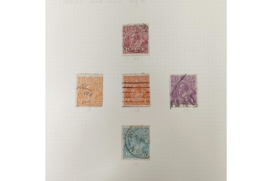 Australia and States- Unused and used collection on album leaves with a useful range of Roo and GV - Image 6 of 29