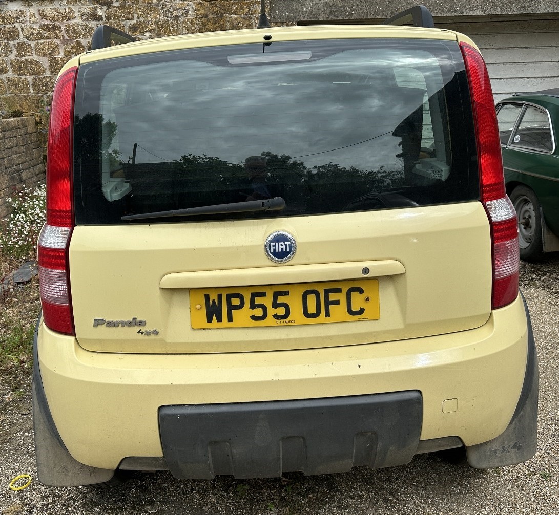 2006 Fiat Panda 4x4 Registration number WP55 OFC Yellow with a yellow and grey interior Approx. 97, - Image 6 of 12