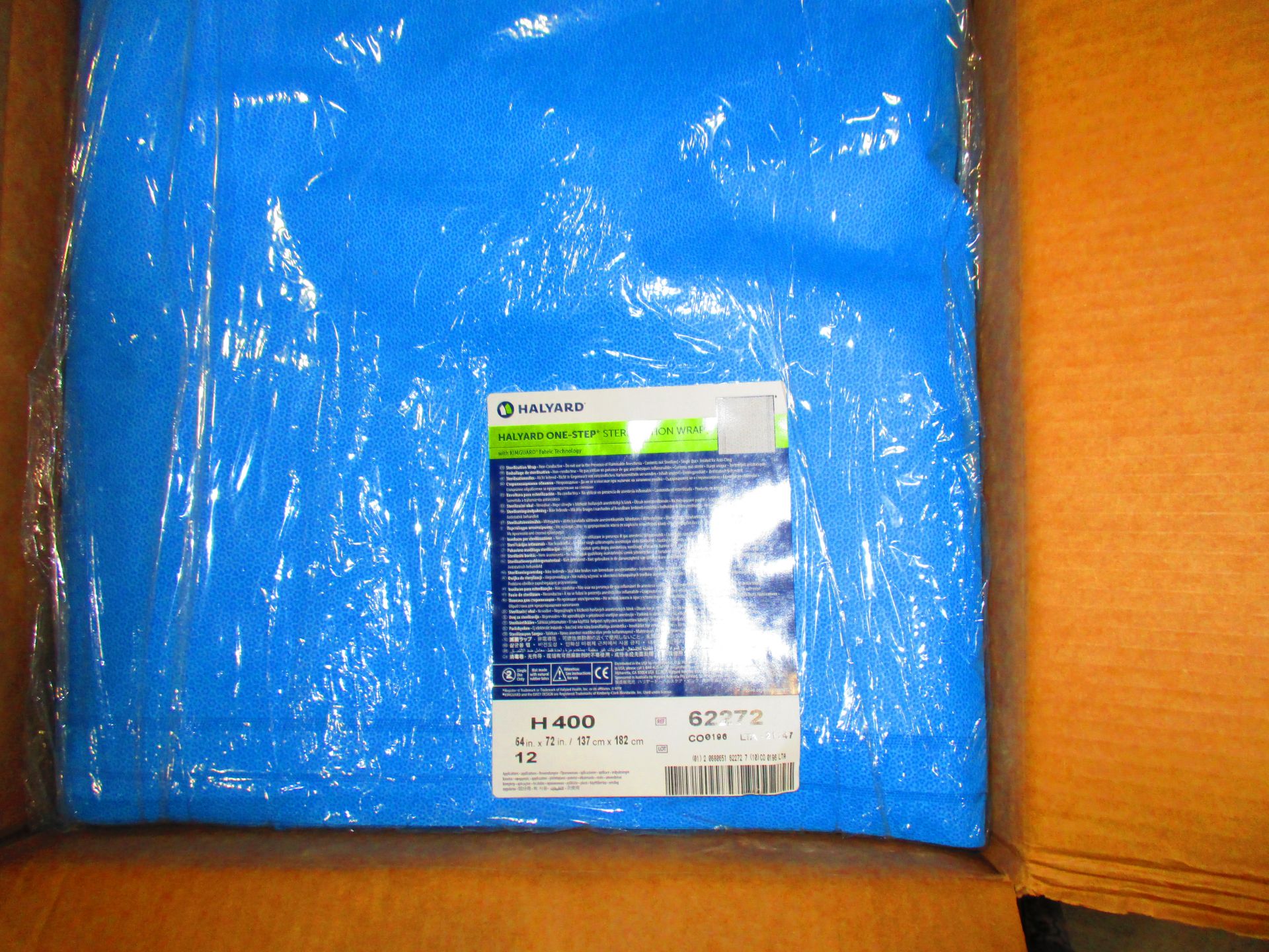 HALYARD One-Step Sterilization Wrap, 54 X 72, Ref# 6227203, 305 CASES ON 5 PALLETS, 24 EA/CS - Image 3 of 3