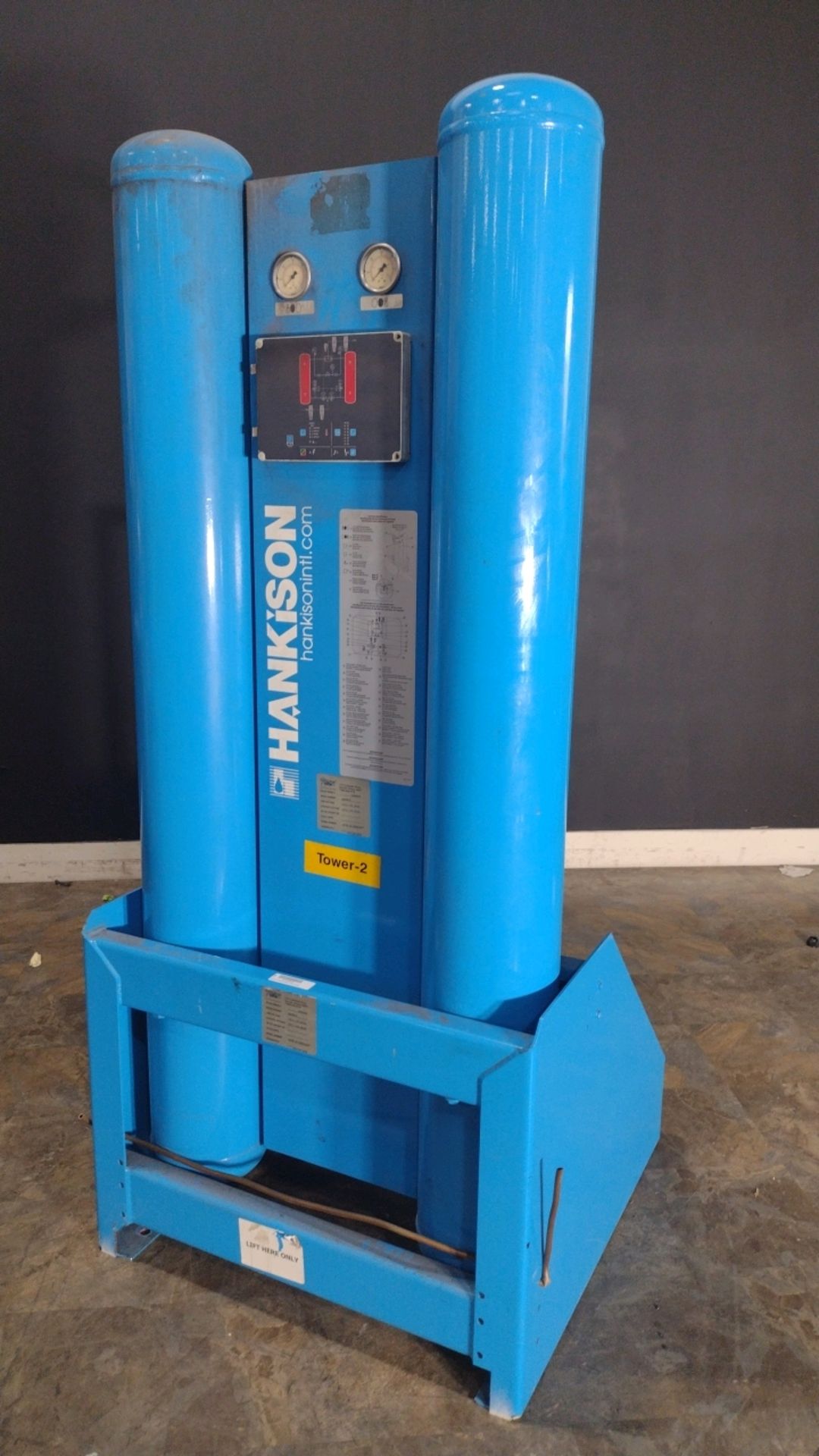 HANKISON HCTM-W/ DESICCANT AIR COMPRESSOR DRYER (LOCATED AT 701 NW 33RD ST #150 POMPANO BEACH, FL 3