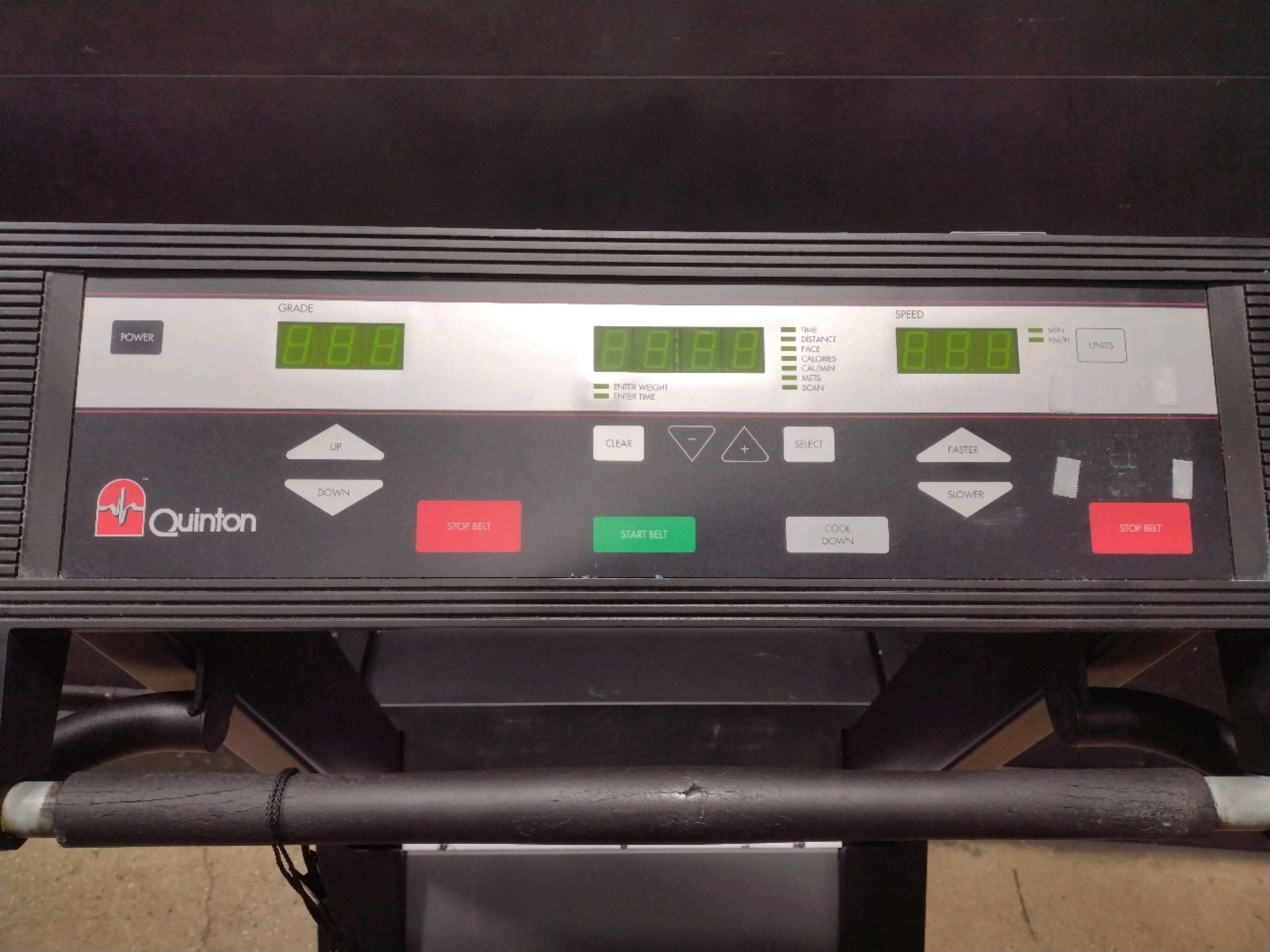 QUINTON MEDTRACK CR60 TREADMILL (LOCATED AT 3325 MOUNT PROSPECT ROAD, FRANKLIN PARK, IL, 60131) - Bild 2 aus 3