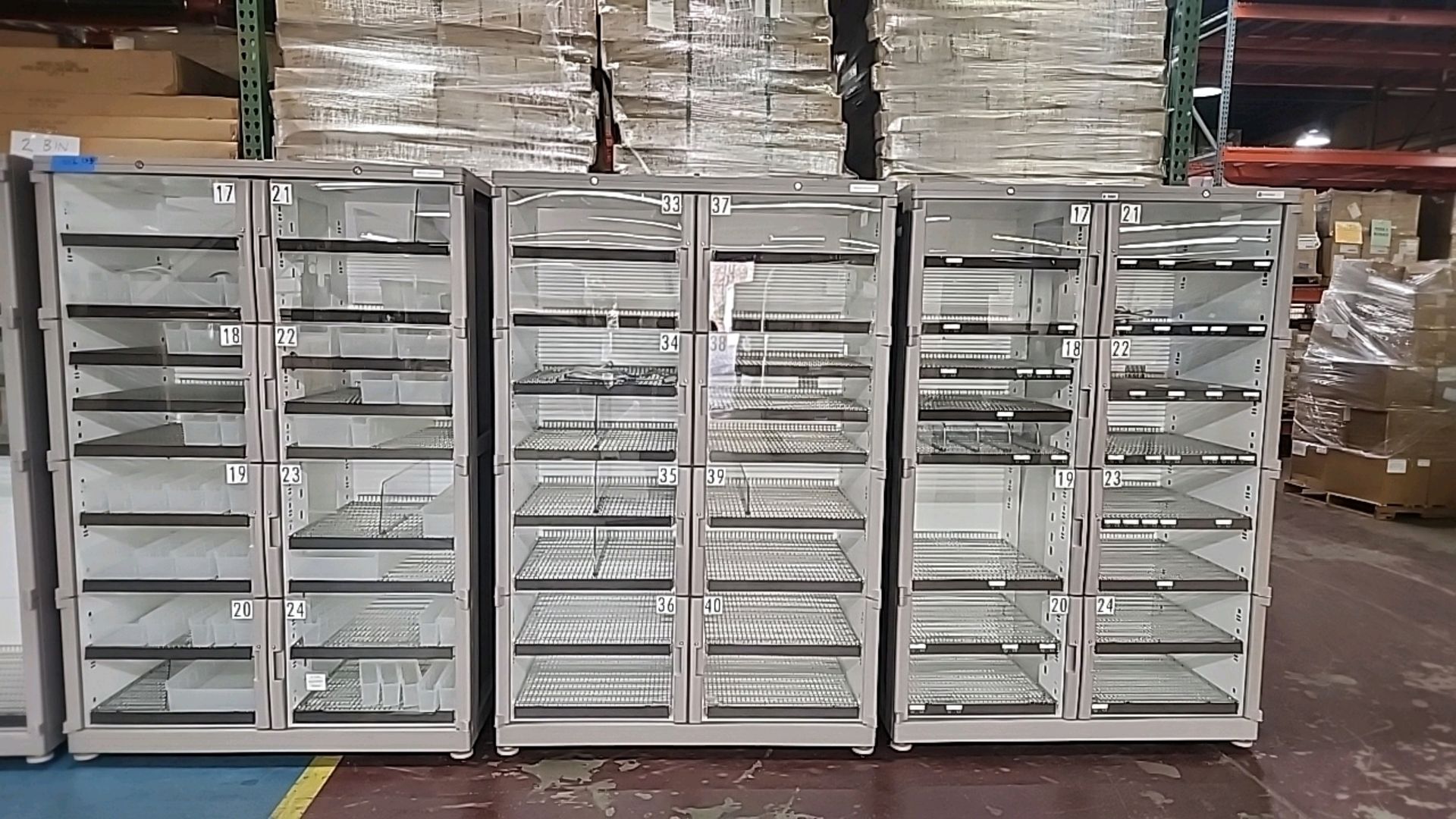 BD PYXIS 318 UNIVERSAL 601 SUPPLY CABINET, 2-DOOR, QTY(3) LOCATION: 100 GOLDEN DR. CODE: 216