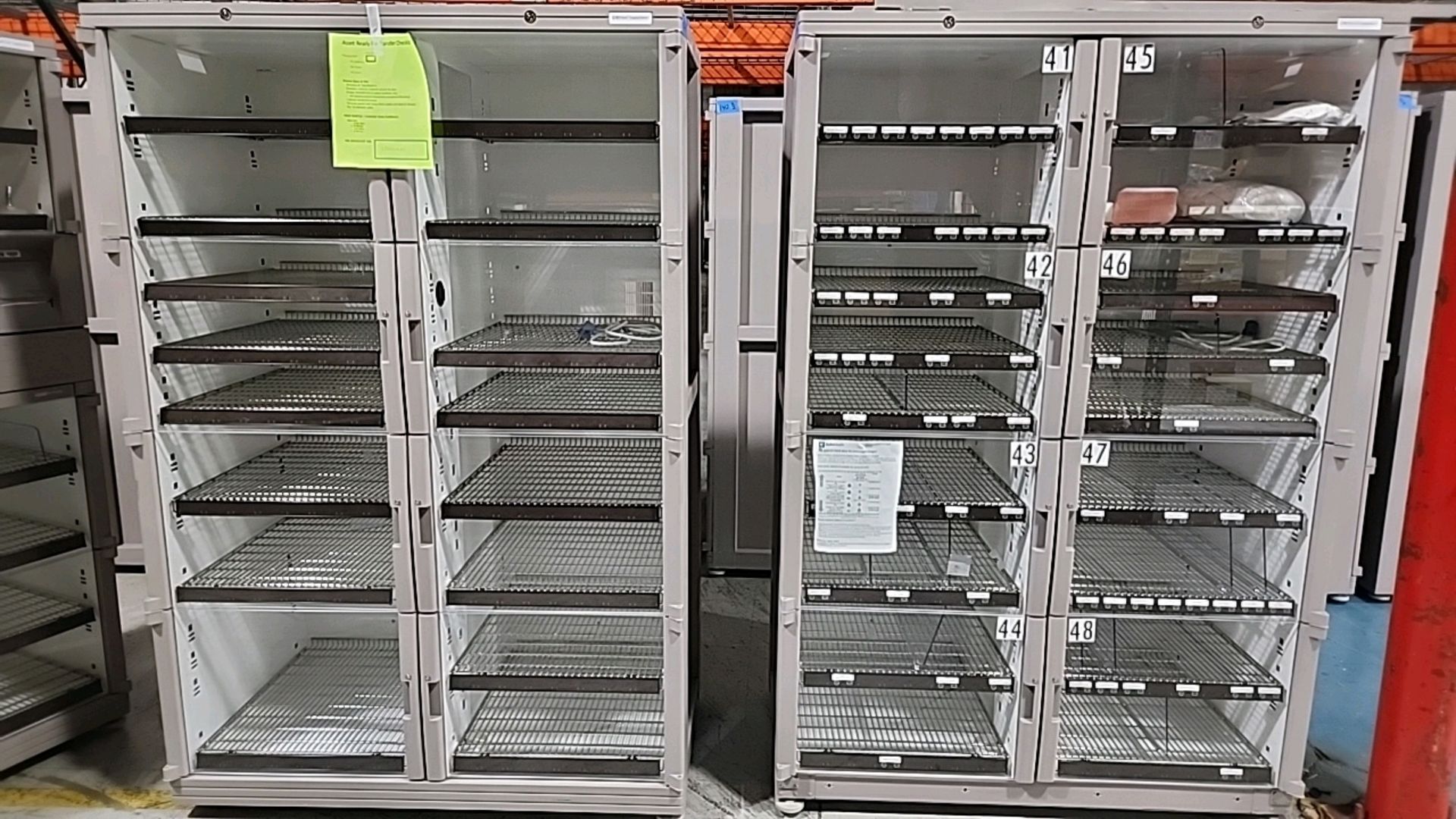 BD PYXIS 318 UNIVERSAL 601 SUPPLY CABINET, 2-DOOR, QTY(2) LOCATION: 100 GOLDEN DR. CODE: 197