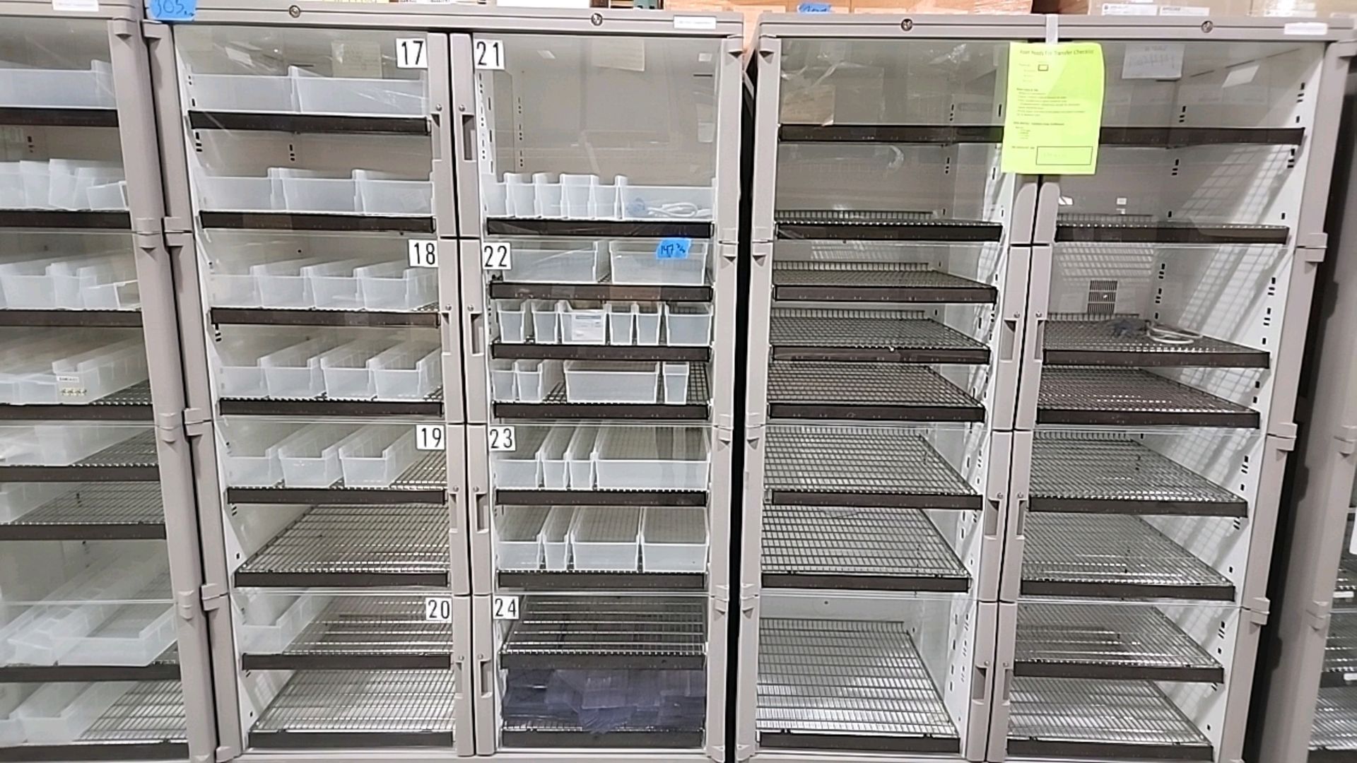 BD PYXIS 318 UNIVERSAL 601 SUPPLY CABINET, 2-DOOR, QTY(2) LOCATION: 100 GOLDEN DR. CODE: 305