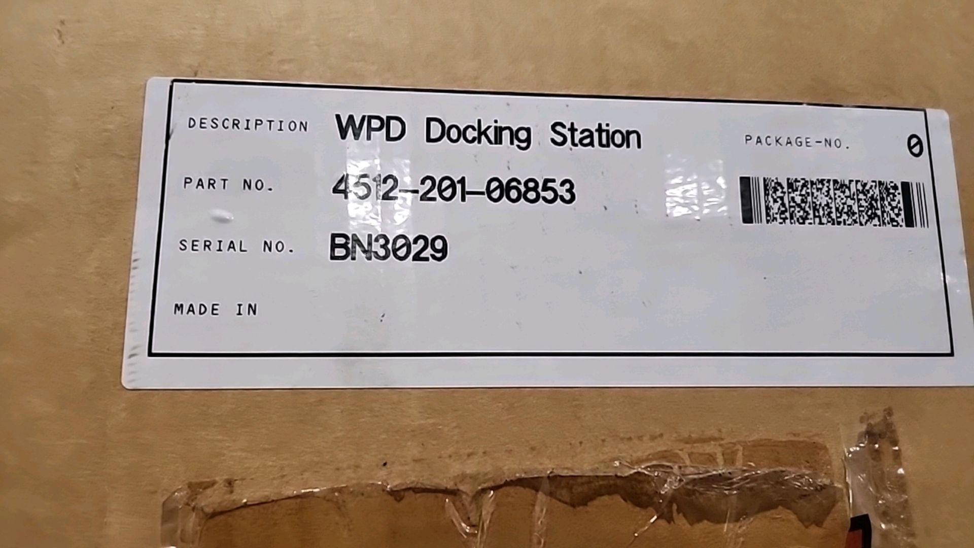 PHILIPS PART NO. 4512-201-06853 WPD DOCKING STATION LOCATION: 100 GOLDEN DR. CODE: 233 - Image 3 of 3