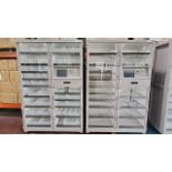 BD PYXIS 347 UNIVERSAL 601 SUPPLY CABINET, 2-DOOR, QTY(2) LOCATION: 100 GOLDEN DR. CODE: 214