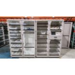 BD PYXIS 318 UNIVERSAL 601 SUPPLY CABINET, 2-DOOR, QTY(2) LOCATION: 100 GOLDEN DR. CODE: 198