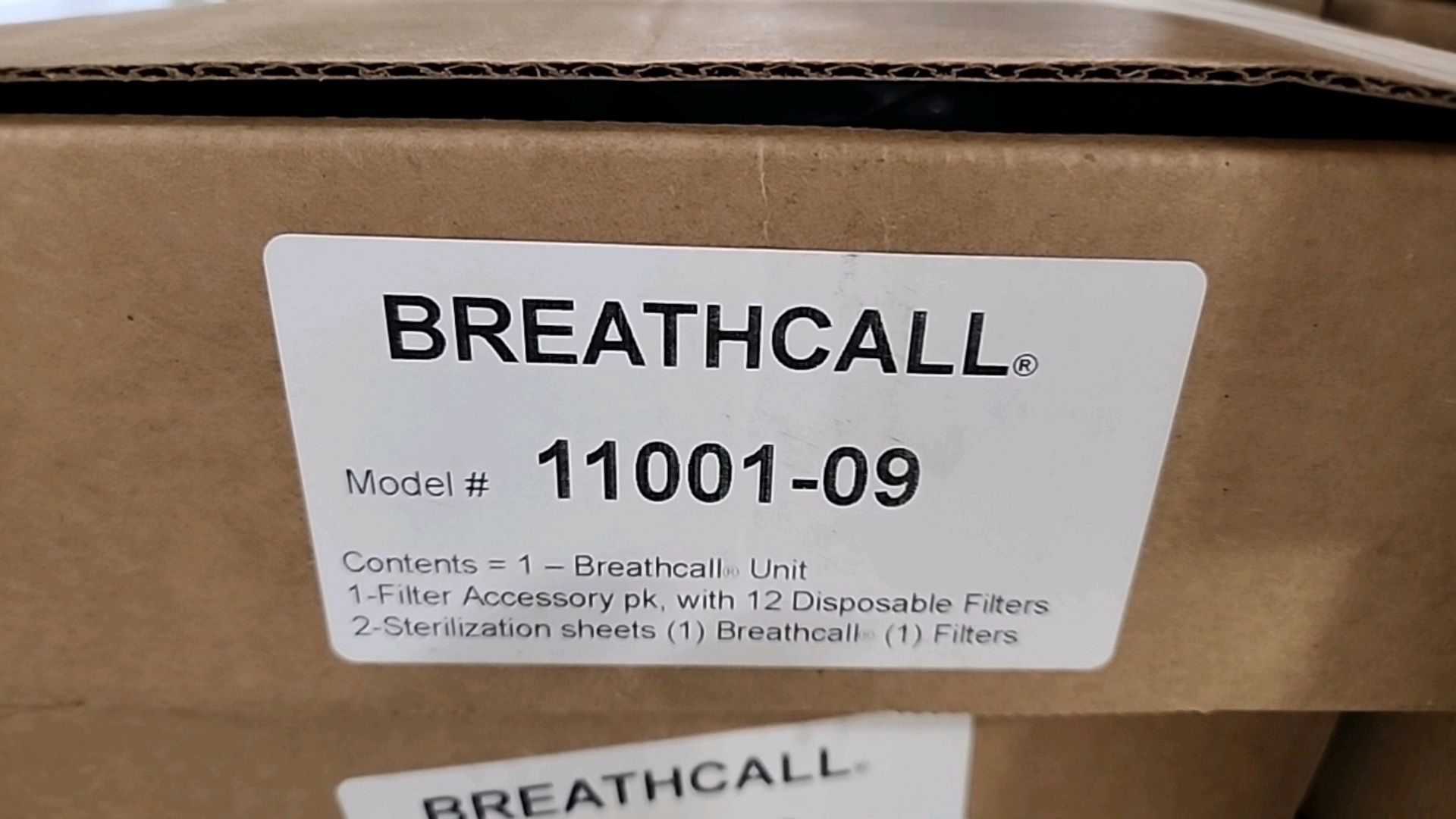 BREATHCALL MODEL 11001-09 PNEUMATIC (AIR ACTIVATED) NON-ELECTRIC CALL CORD UNIT. , QTY(13) UNITS - Image 3 of 4