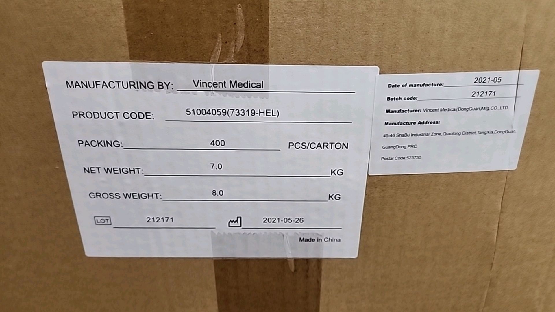 VYAIRE REF 73319-HEL VITAL SIGNS, ANESTHESIA GAS SAMPLING LINE, DISPOSABLE, 3M/10FFT LOCATION: 100 - Image 5 of 5