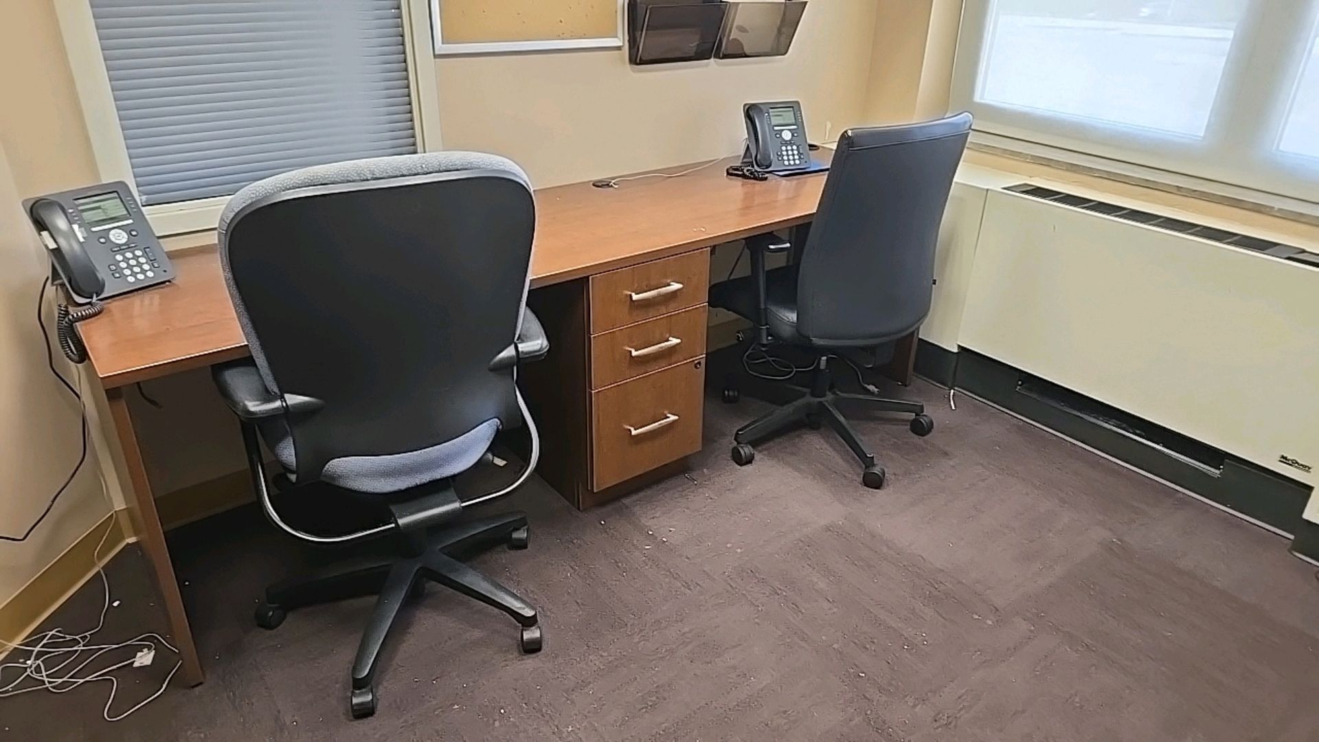 OFFICE TO INCLUDE: DESK, CHAIRS, BOOKSHELF