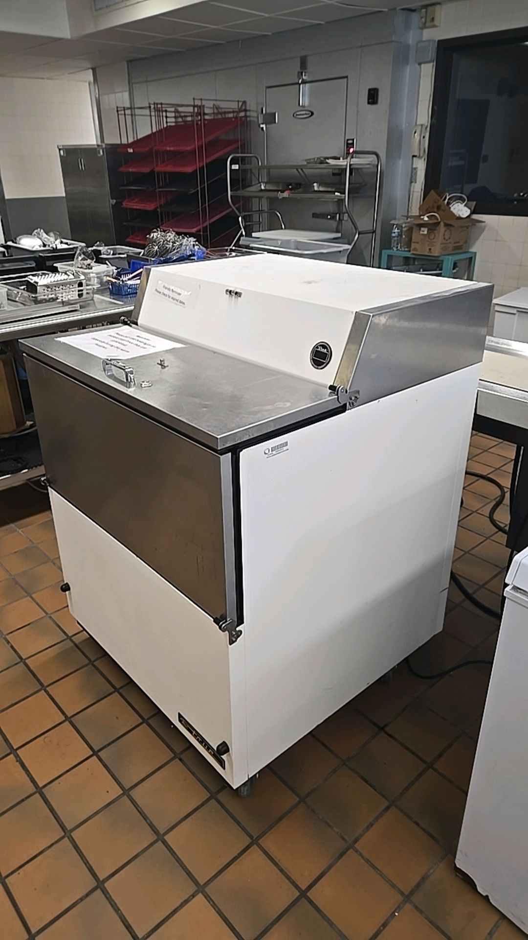 TRUE TMC-34-SS MILK COOLER WITH TOP & SIDE ACCESS - Image 2 of 7