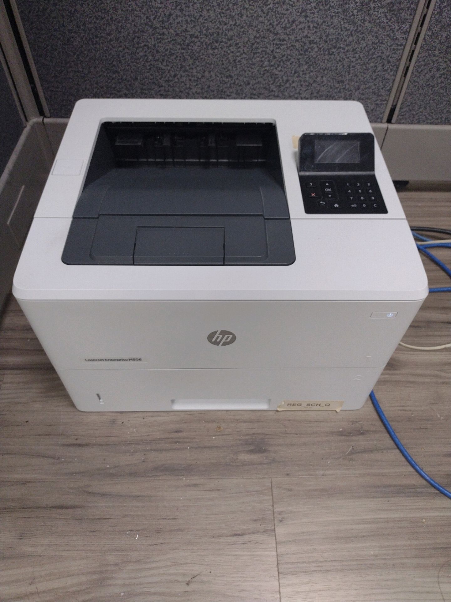 OFFICE SUITE INCLUDE: 6 WORKSTATION CUBICLE, LEXMARK PRINTER, HP PRINTER, 3- CANON DR-C130 - Image 11 of 12