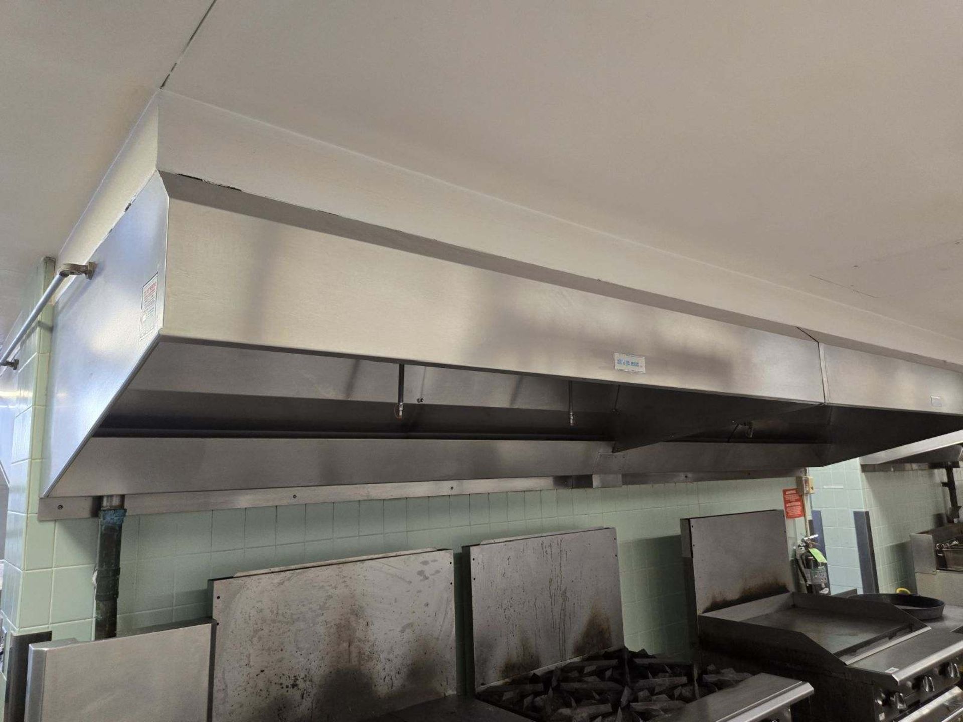 STAINLESS STEEL VENTILATION HOOD