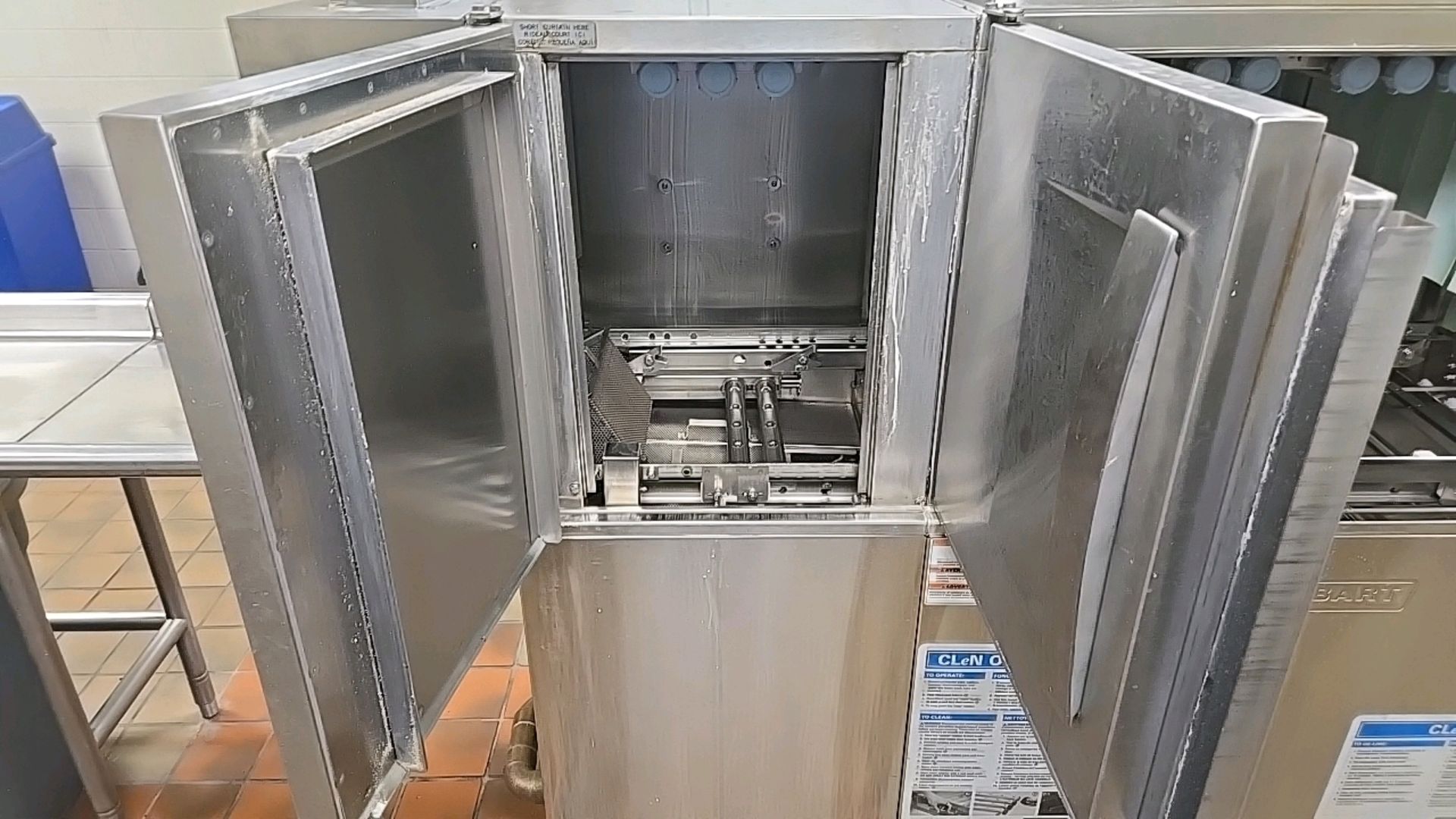 HOBART CLPS66EN COMMERCIAL DISHWASHER - Image 5 of 11