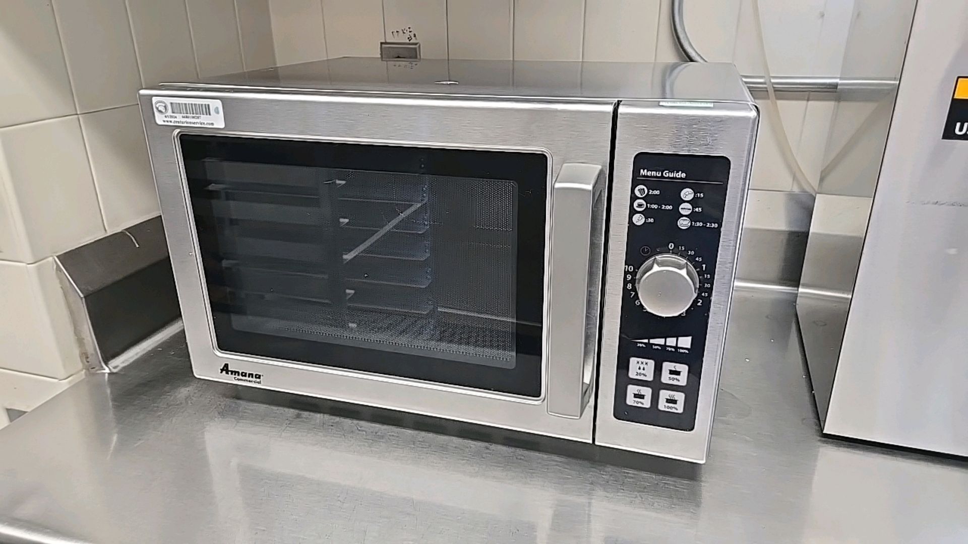 AMANA RCS10DSE COMMERCIAL COUNTERTOP MICROWAVE ***** - Image 4 of 4