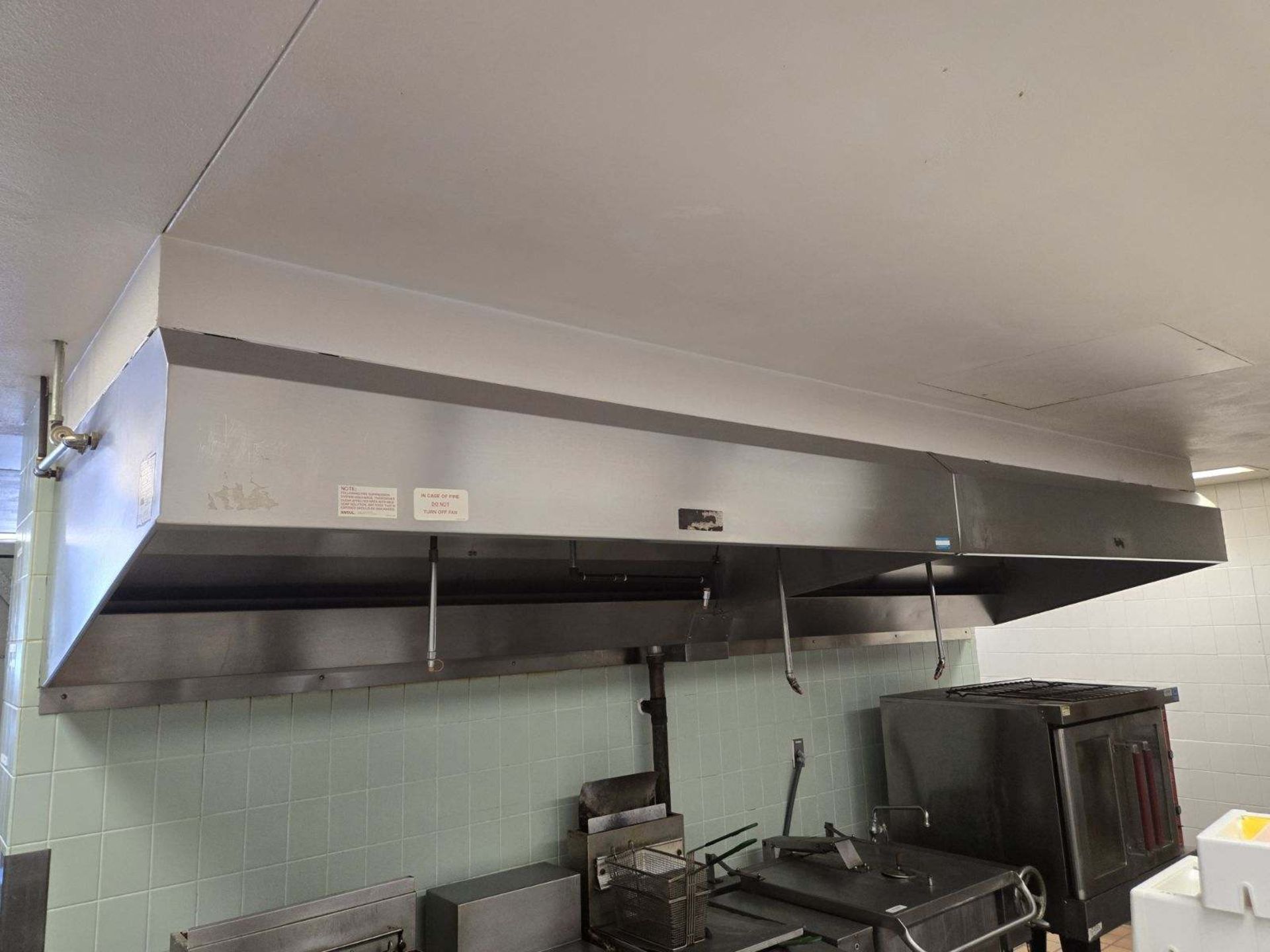 STAINLESS STEEL VENTILATION HOOD