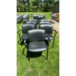 SIDE CHAIRS -BLACK (QTY. 7)