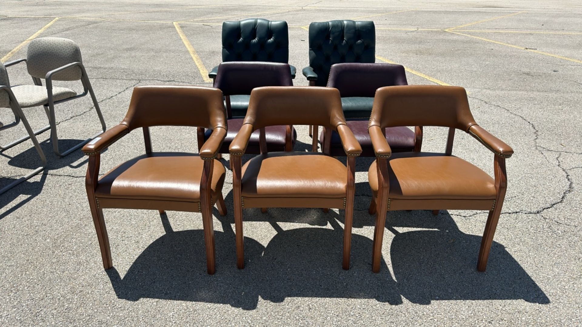 EXECUTIVE SIDE CHAIRS (QTY. 7)