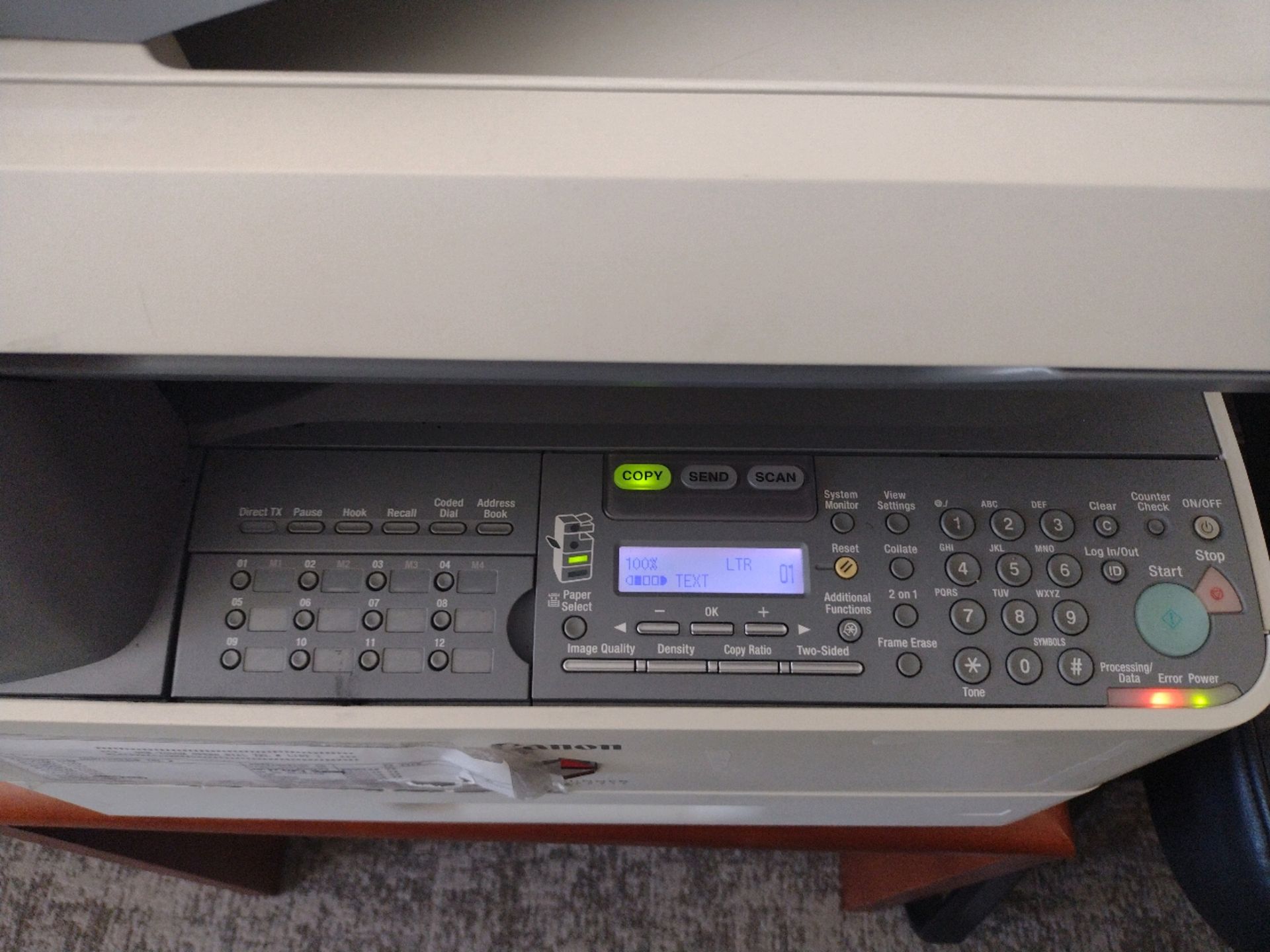 CANON IMAGERUNNER 1025IF MULTIFUNCTION COPIER - Image 3 of 4