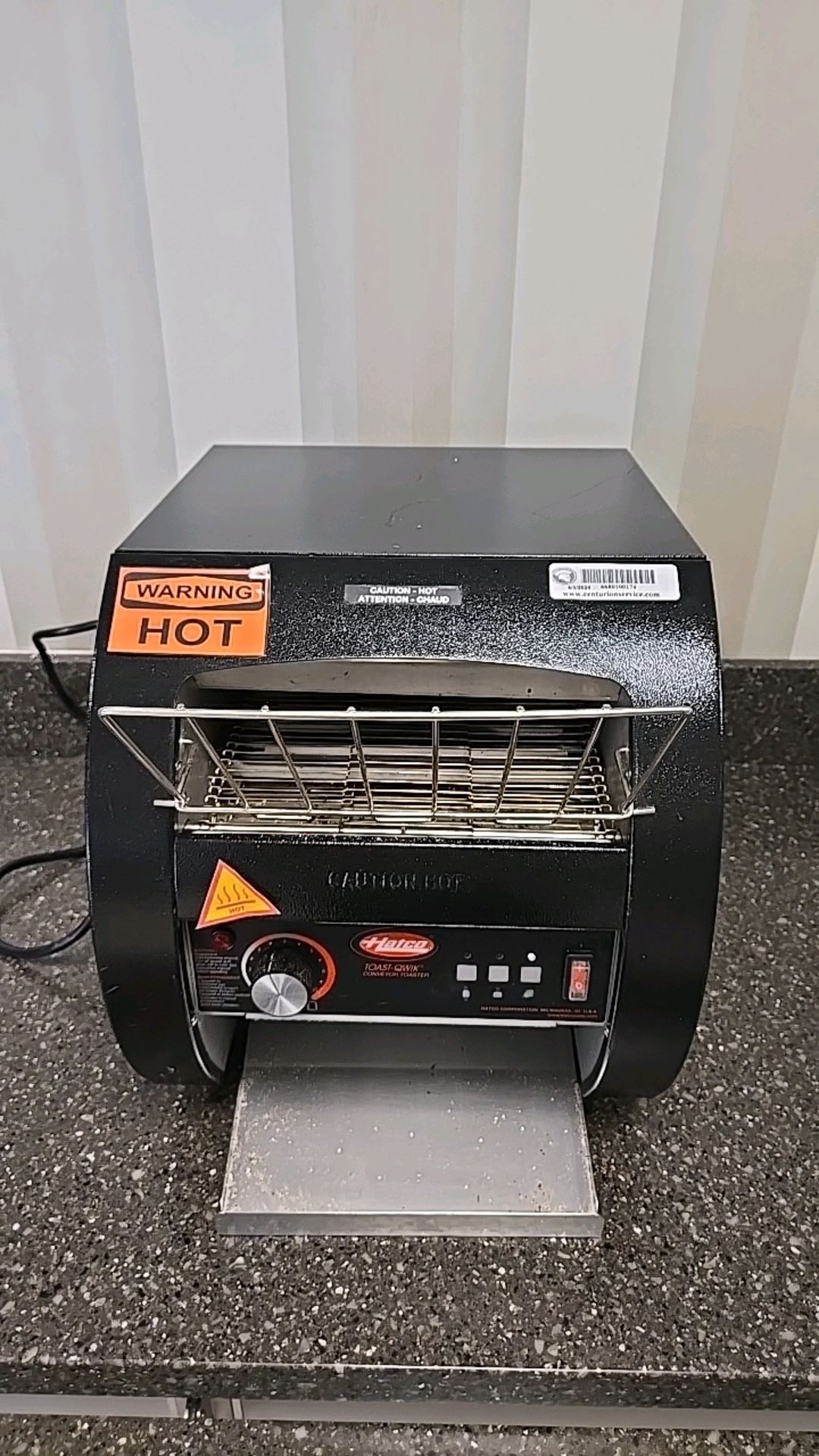 HATCO TOAST-QWIK COUNTERTOP COMMERCIAL CONVEYOR TOASTER