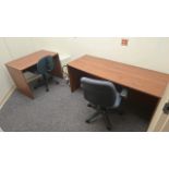 OFFICE TO INCLUDE: DESKS, CHAIRS