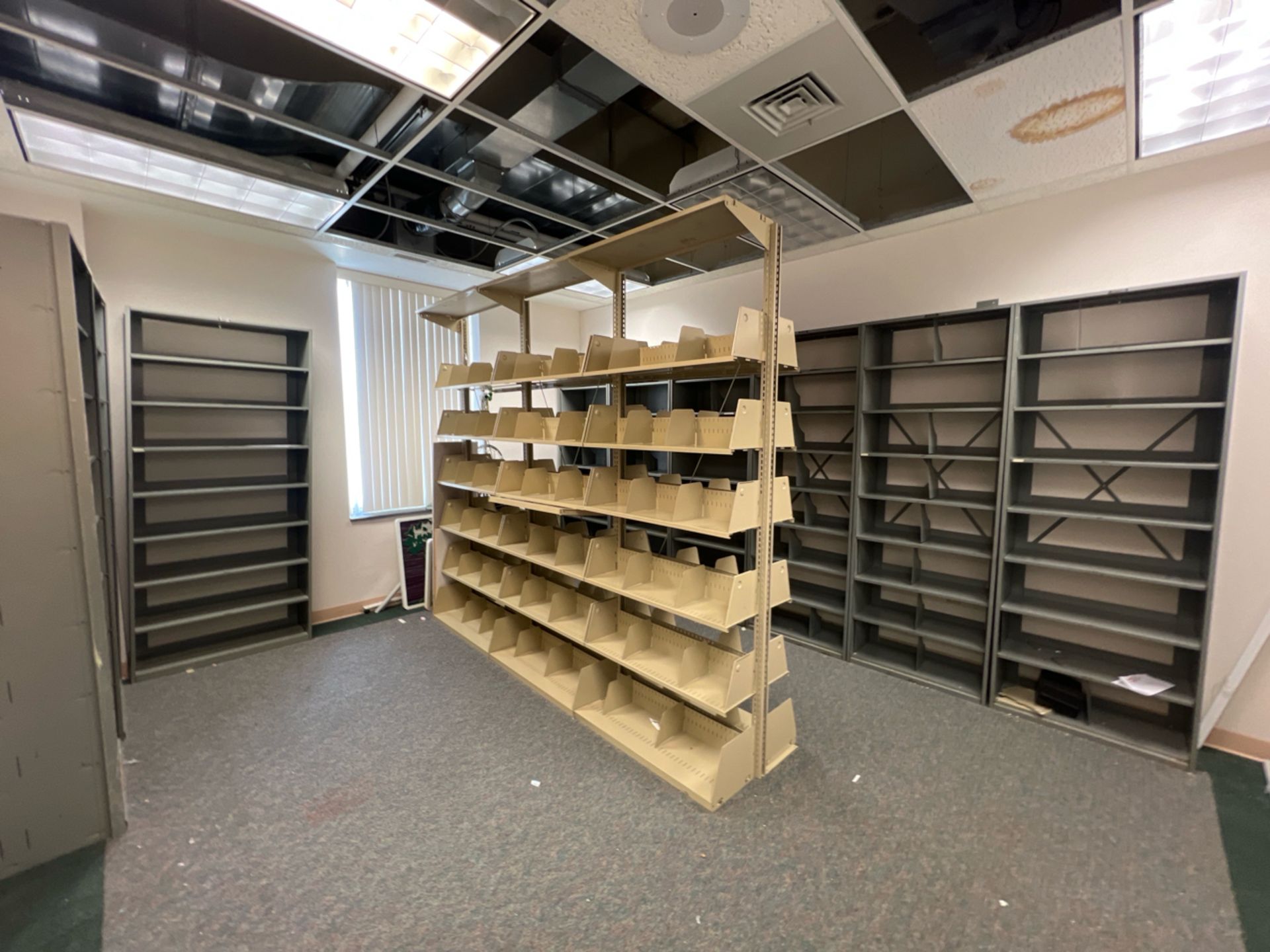 ROOM TO INCLUDE: METAL SHELVING SYSTEMS