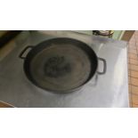 BLACK CAST IRON PAN