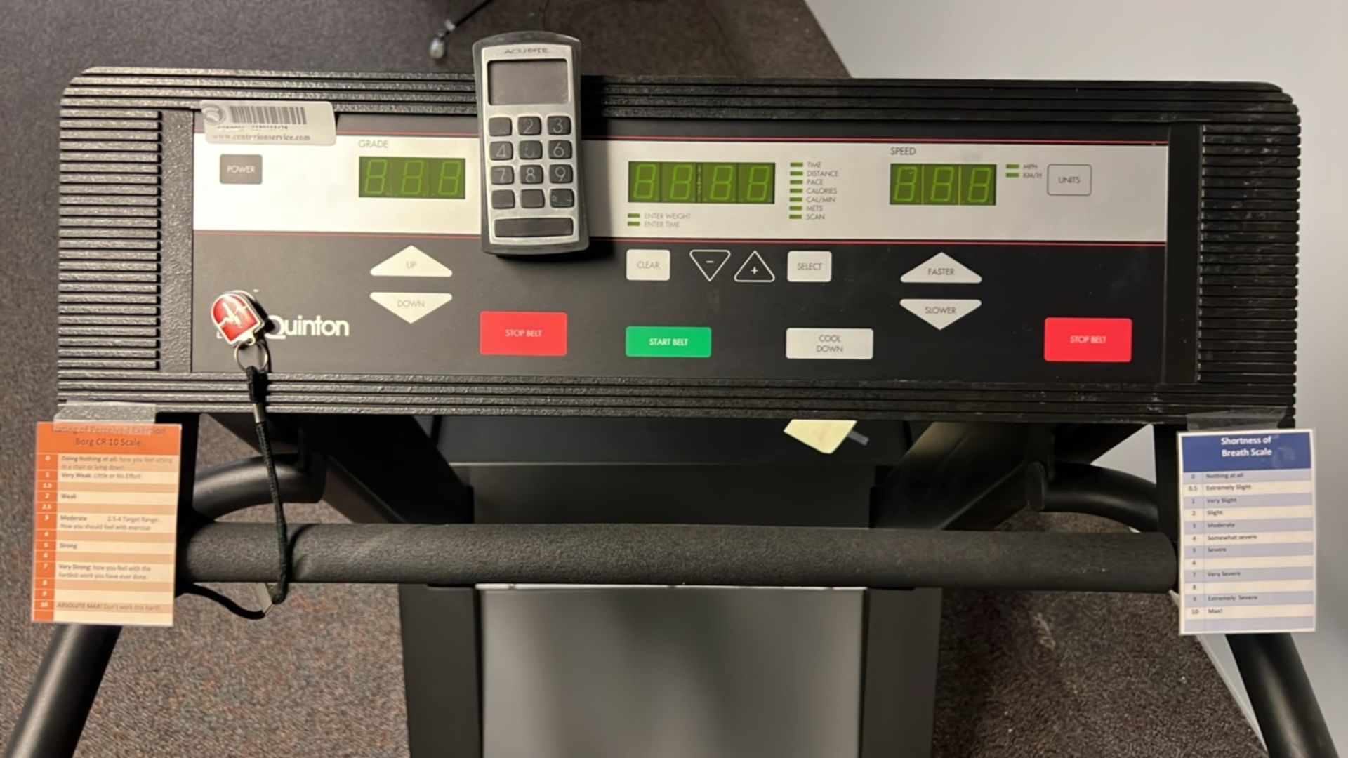 QUINTON MEDTRACK CR60 TREADMILL - Image 2 of 6