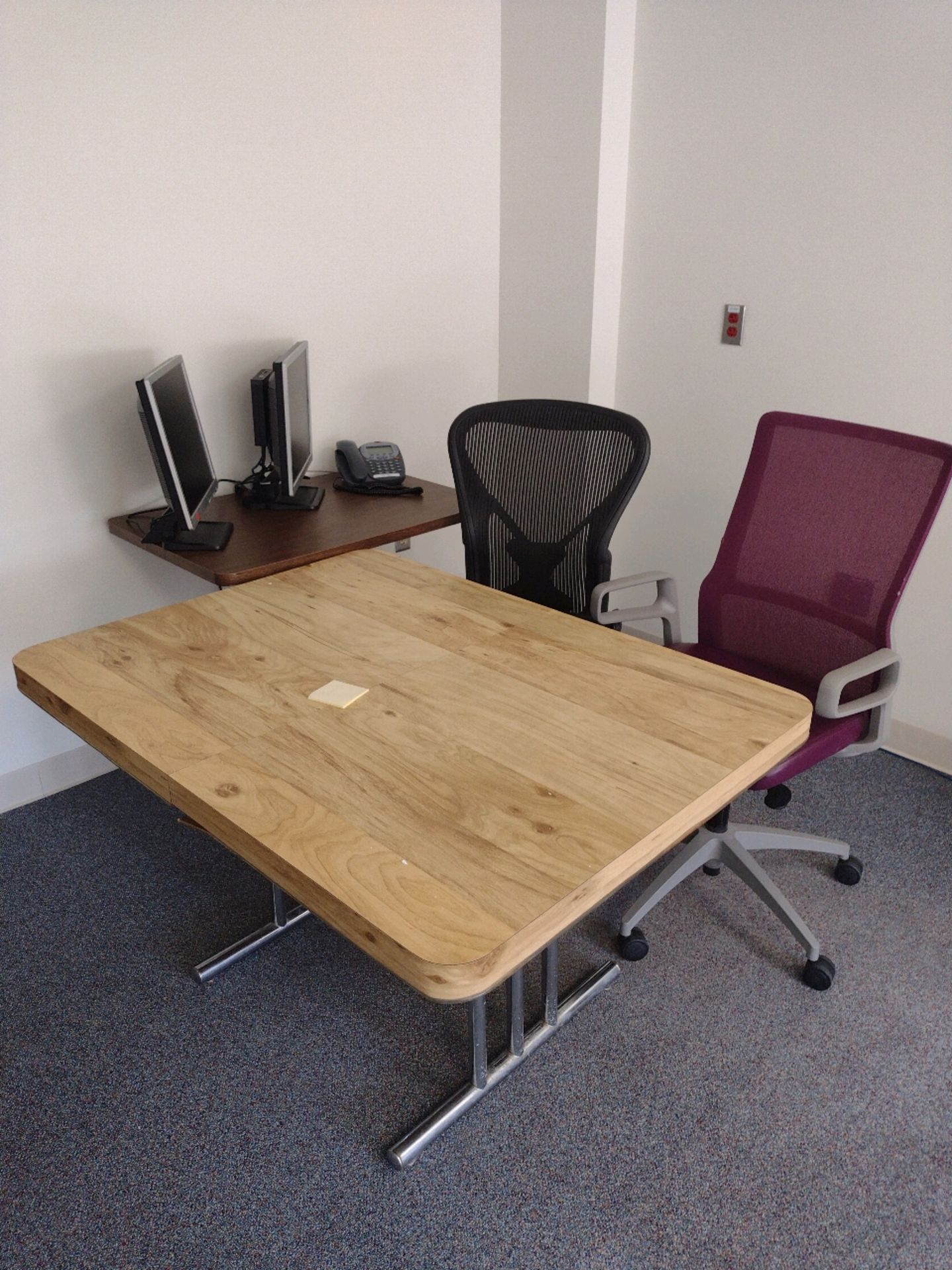 OFFICE TO INCLUDE: TABLES, CHAIRS, CABINETS, WHITE BOARD (IT EQUIPMENT NOT INCLUDED)